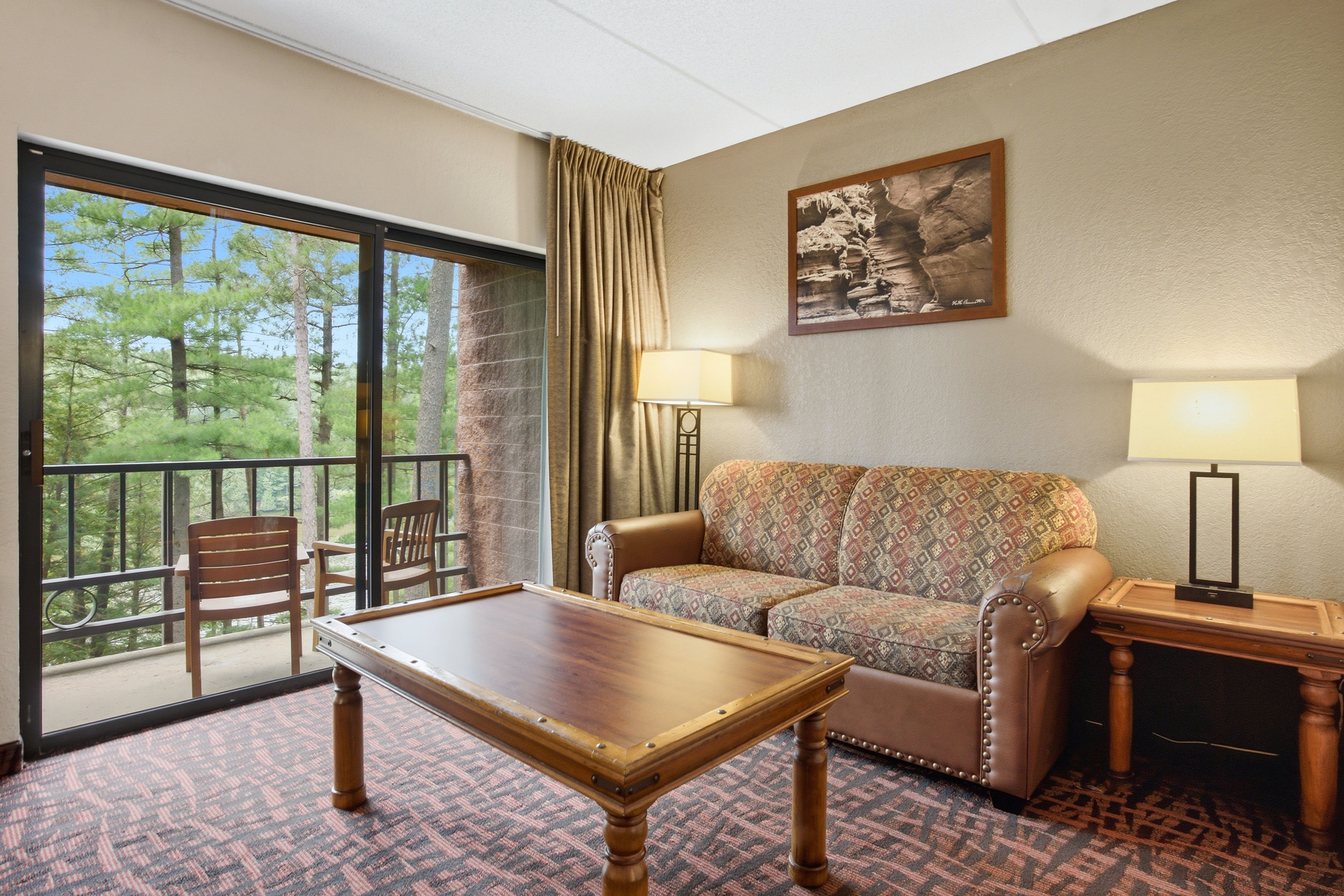 Guest room at the Chula Vista Resort, Trademark Collection by Wyndham in Wisconsin Dells, Wisconsin