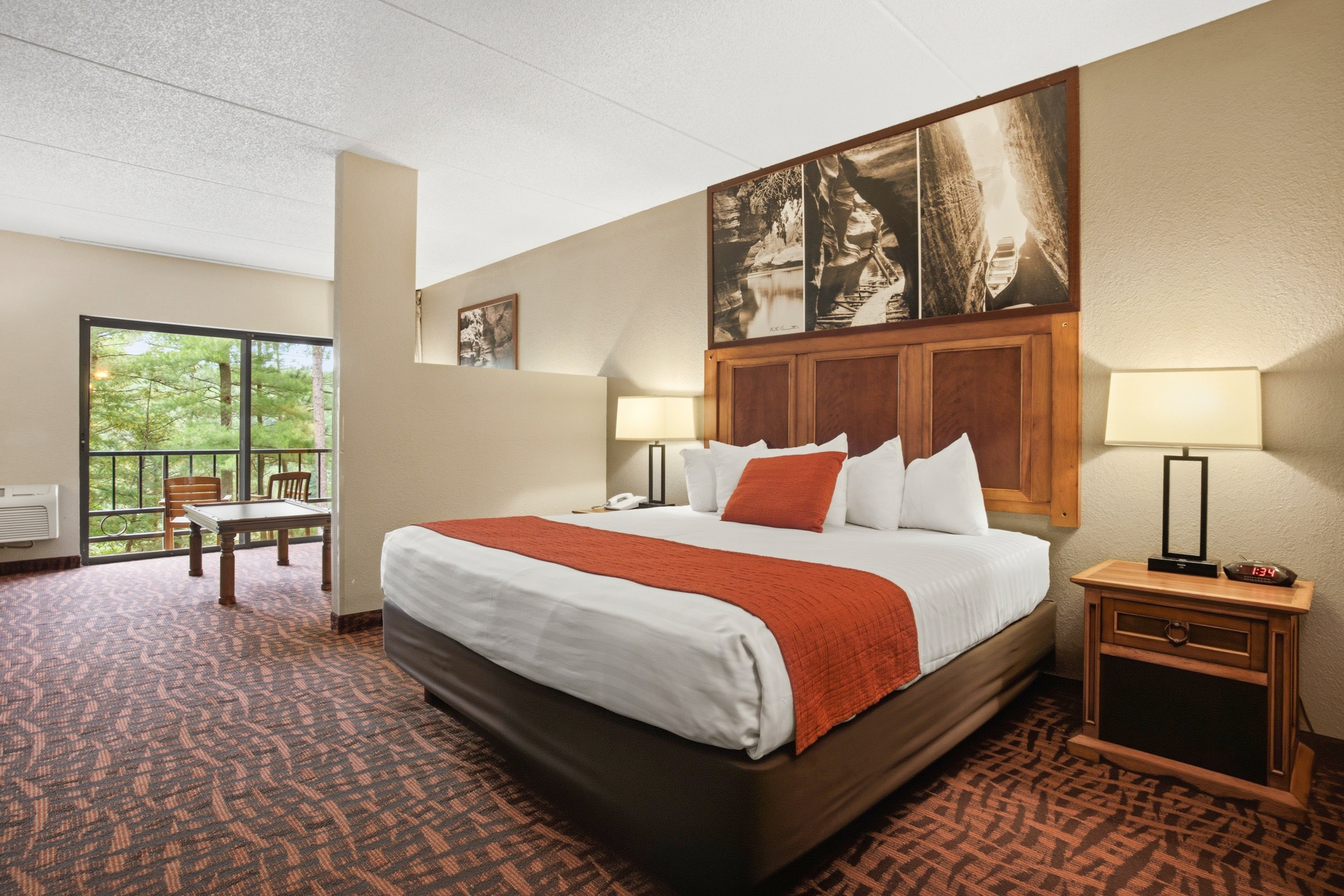 Guest room at the Chula Vista Resort, Trademark Collection by Wyndham in Wisconsin Dells, Wisconsin