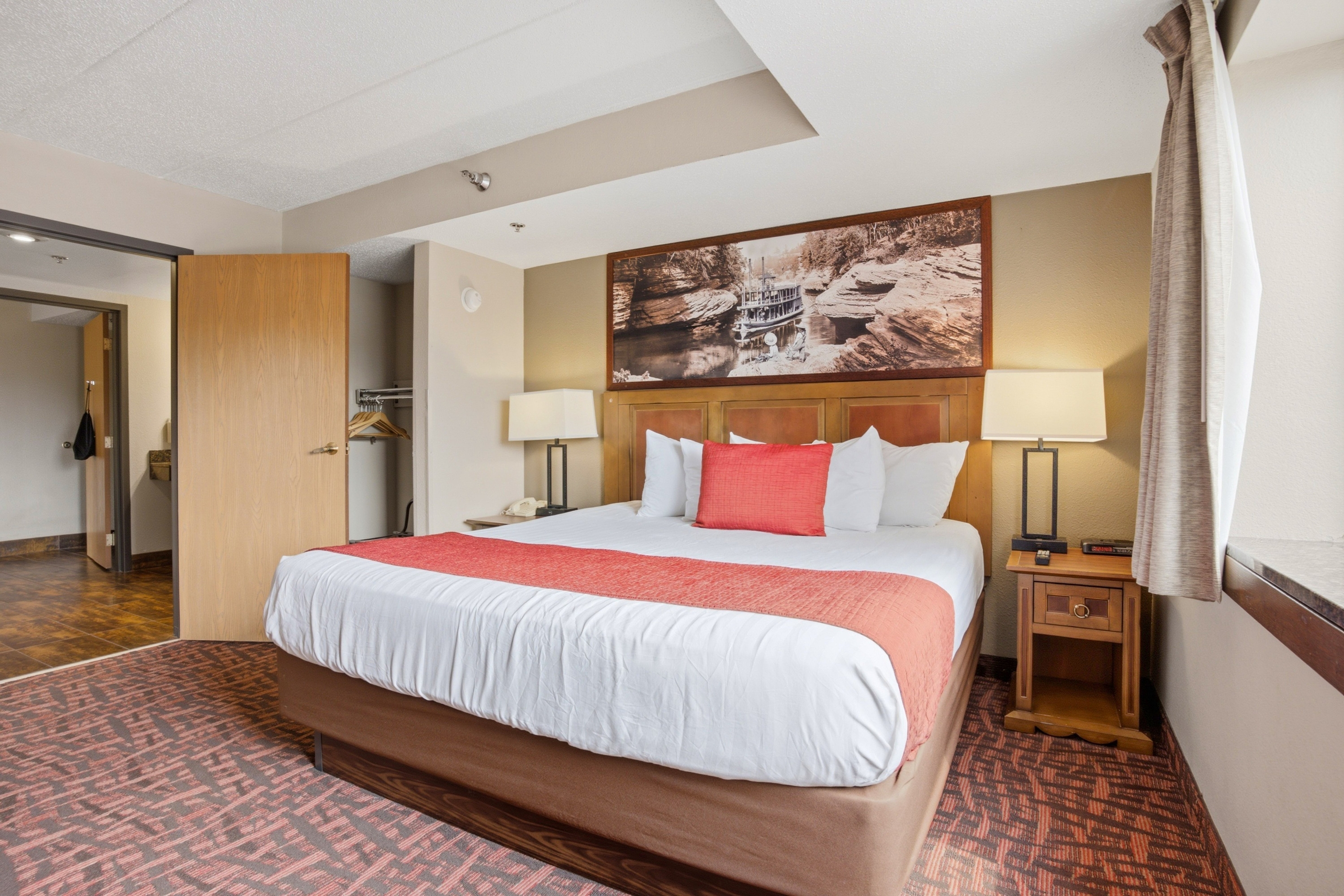 Guest room at the Chula Vista Resort, Trademark Collection by Wyndham in Wisconsin Dells, Wisconsin