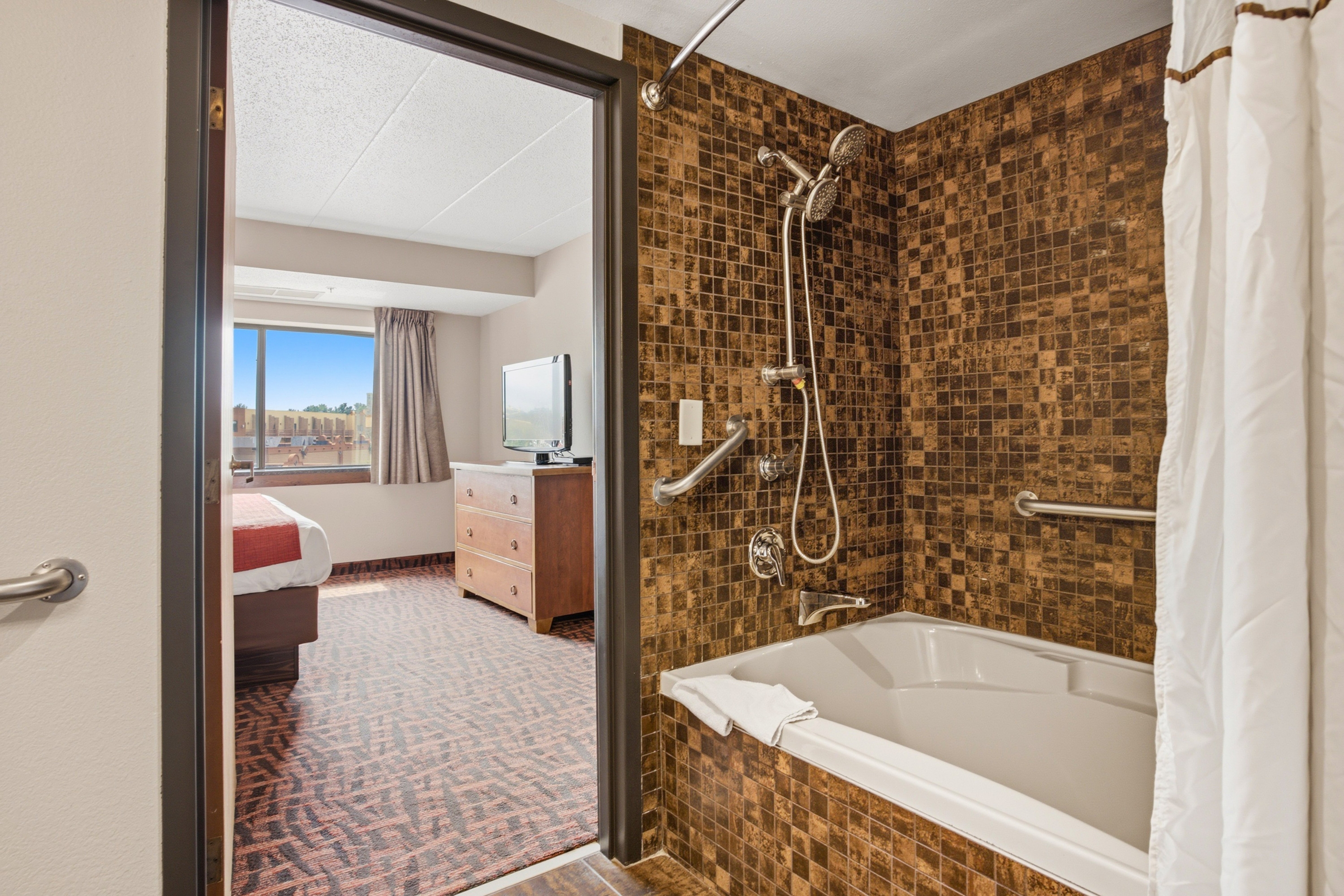 Guest room at the Chula Vista Resort, Trademark Collection by Wyndham in Wisconsin Dells, Wisconsin