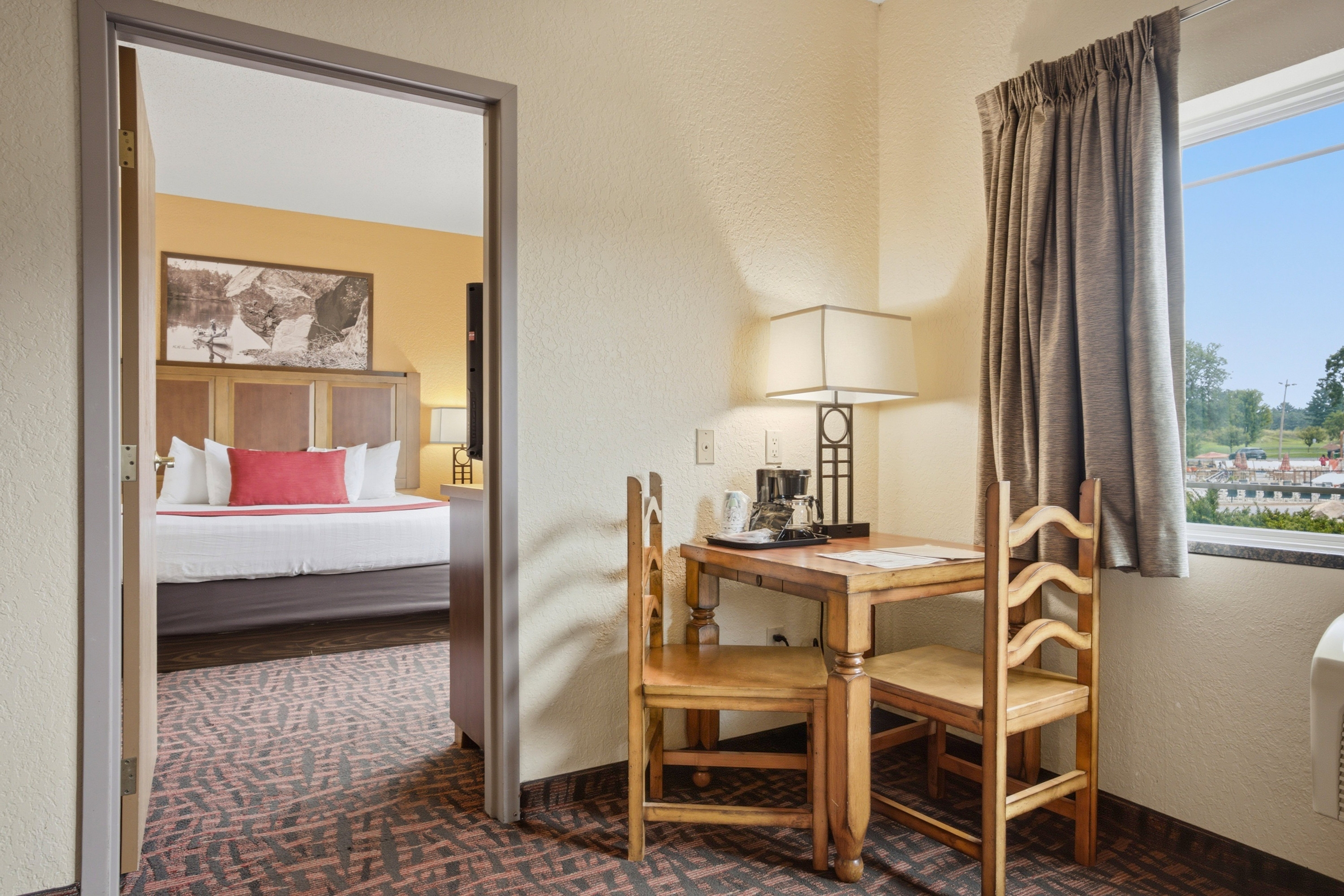 Guest room at the Chula Vista Resort, Trademark Collection by Wyndham in Wisconsin Dells, Wisconsin