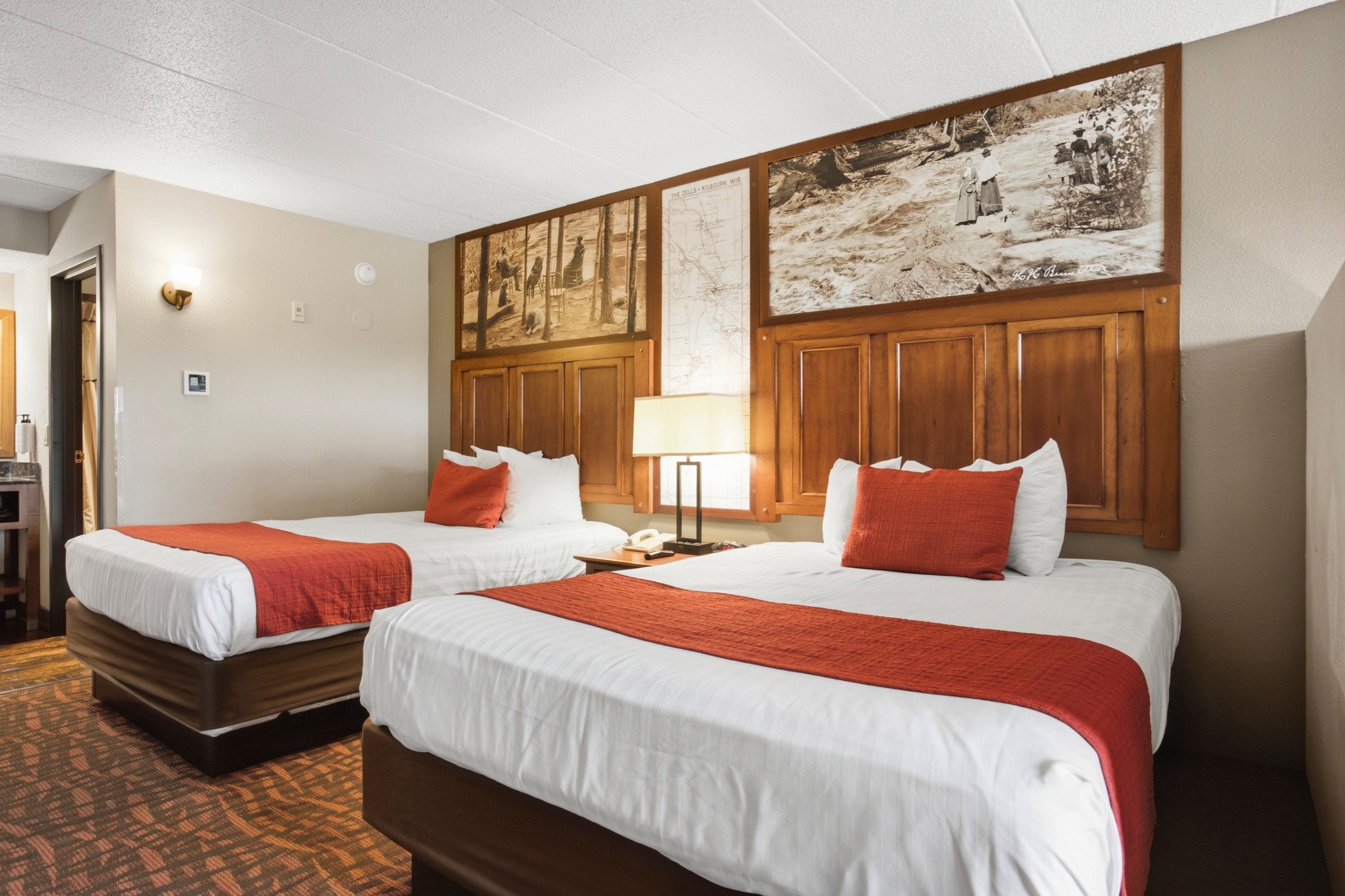 Guest room at the Chula Vista Resort, Trademark Collection by Wyndham in Wisconsin Dells, Wisconsin