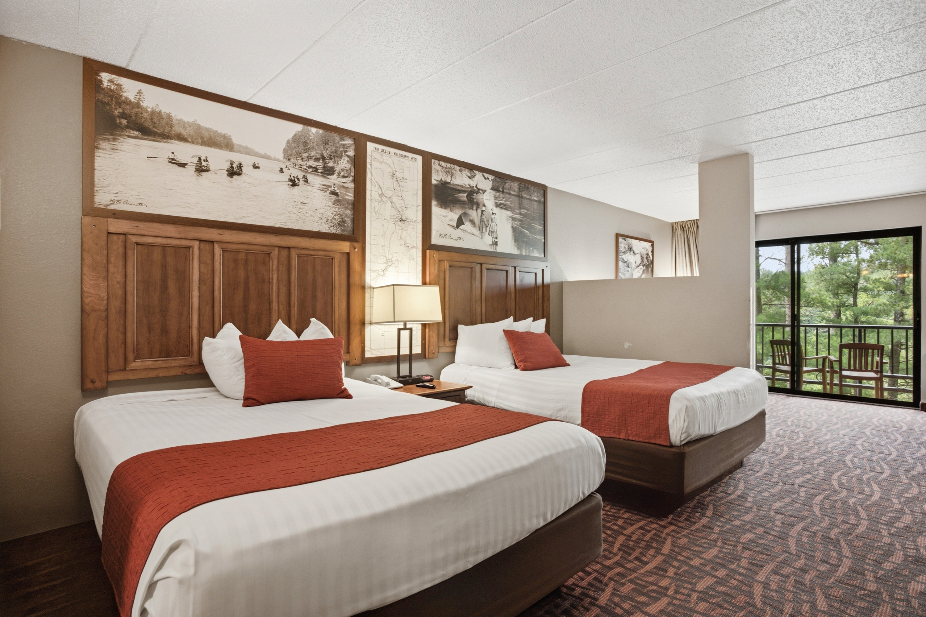 Guest room at the Chula Vista Resort, Trademark Collection by Wyndham in Wisconsin Dells, Wisconsin