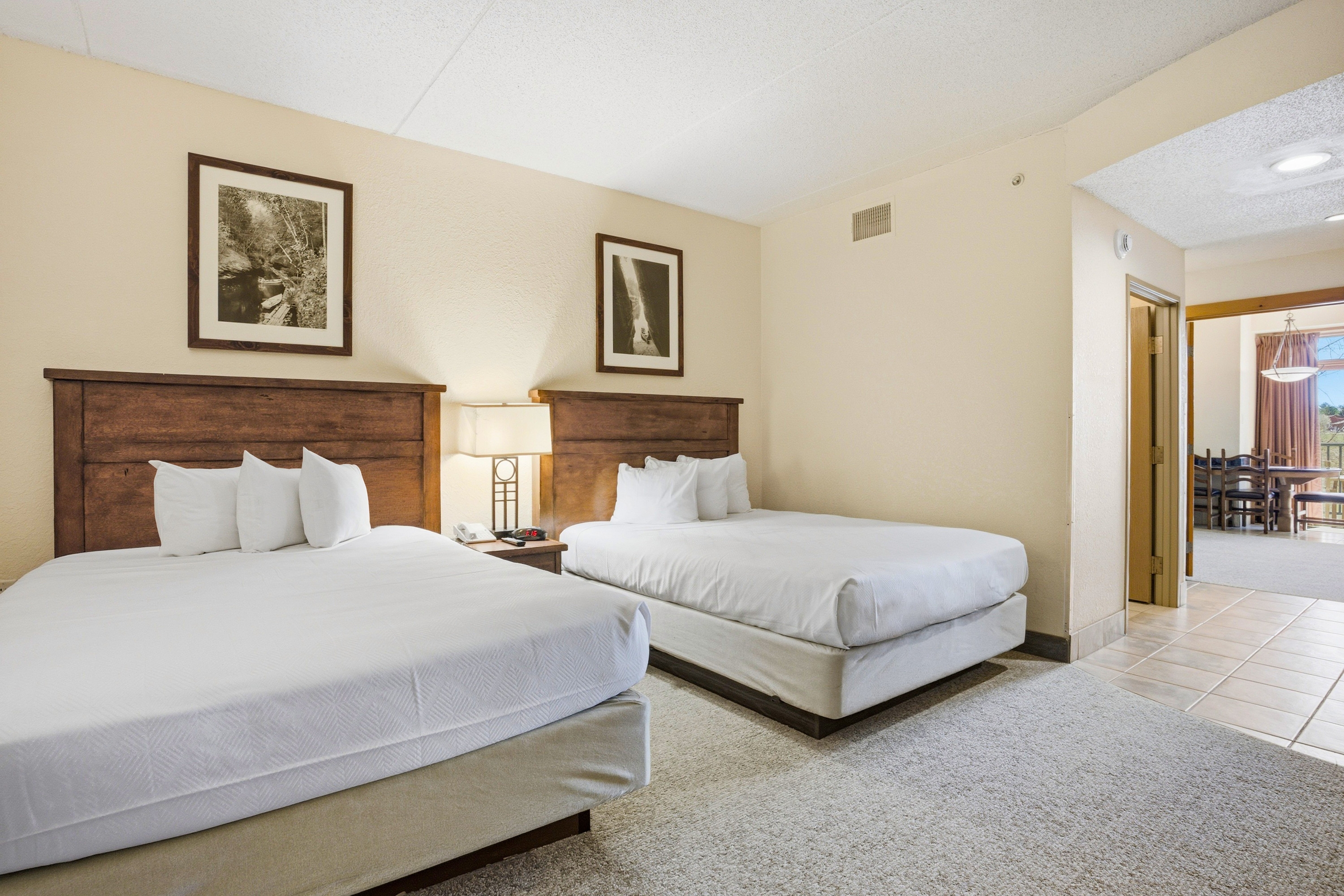 Guest room at the Chula Vista Resort, Trademark Collection by Wyndham in Wisconsin Dells, Wisconsin