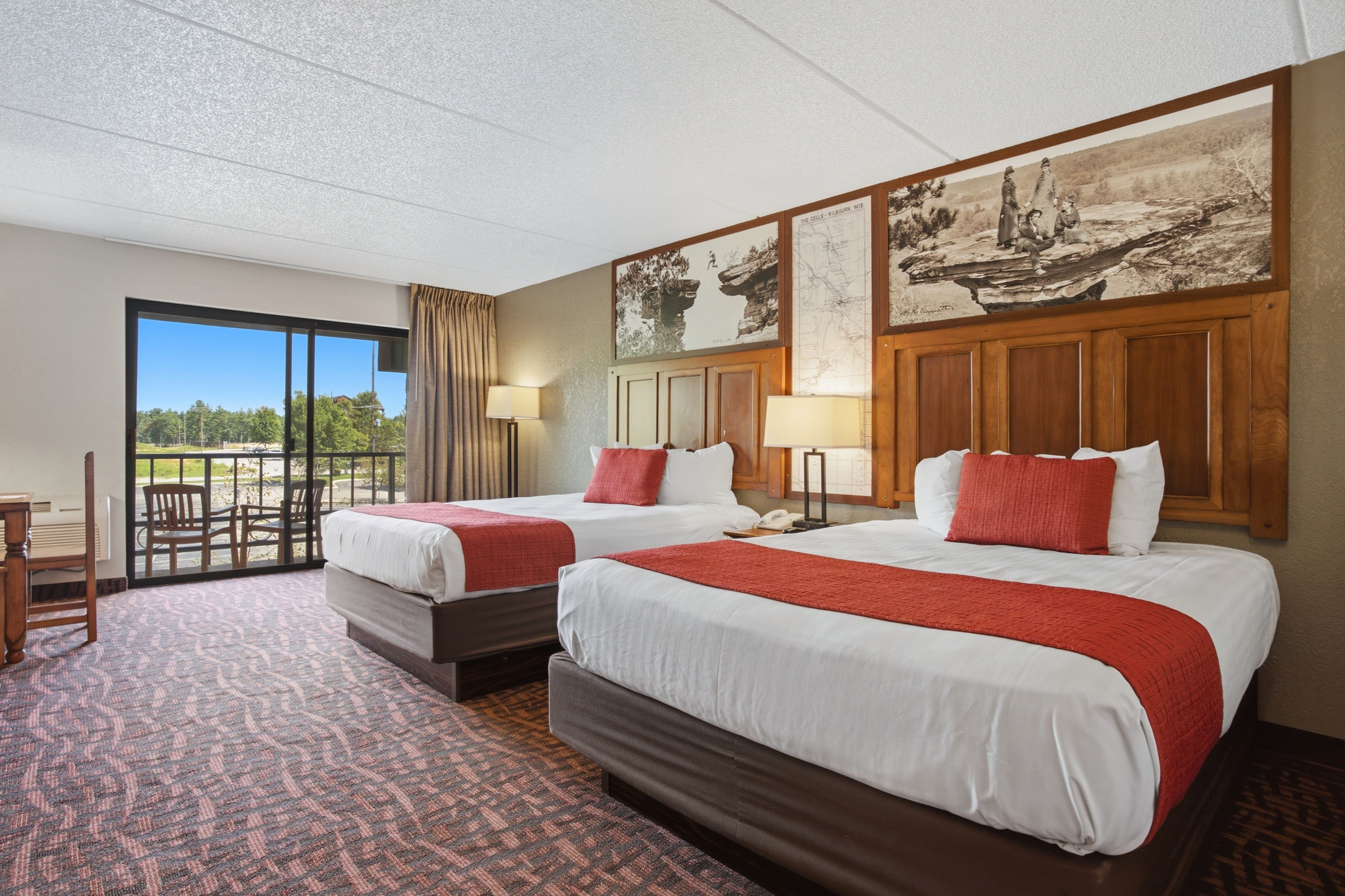 Guest room at the Chula Vista Resort, Trademark Collection by Wyndham in Wisconsin Dells, Wisconsin