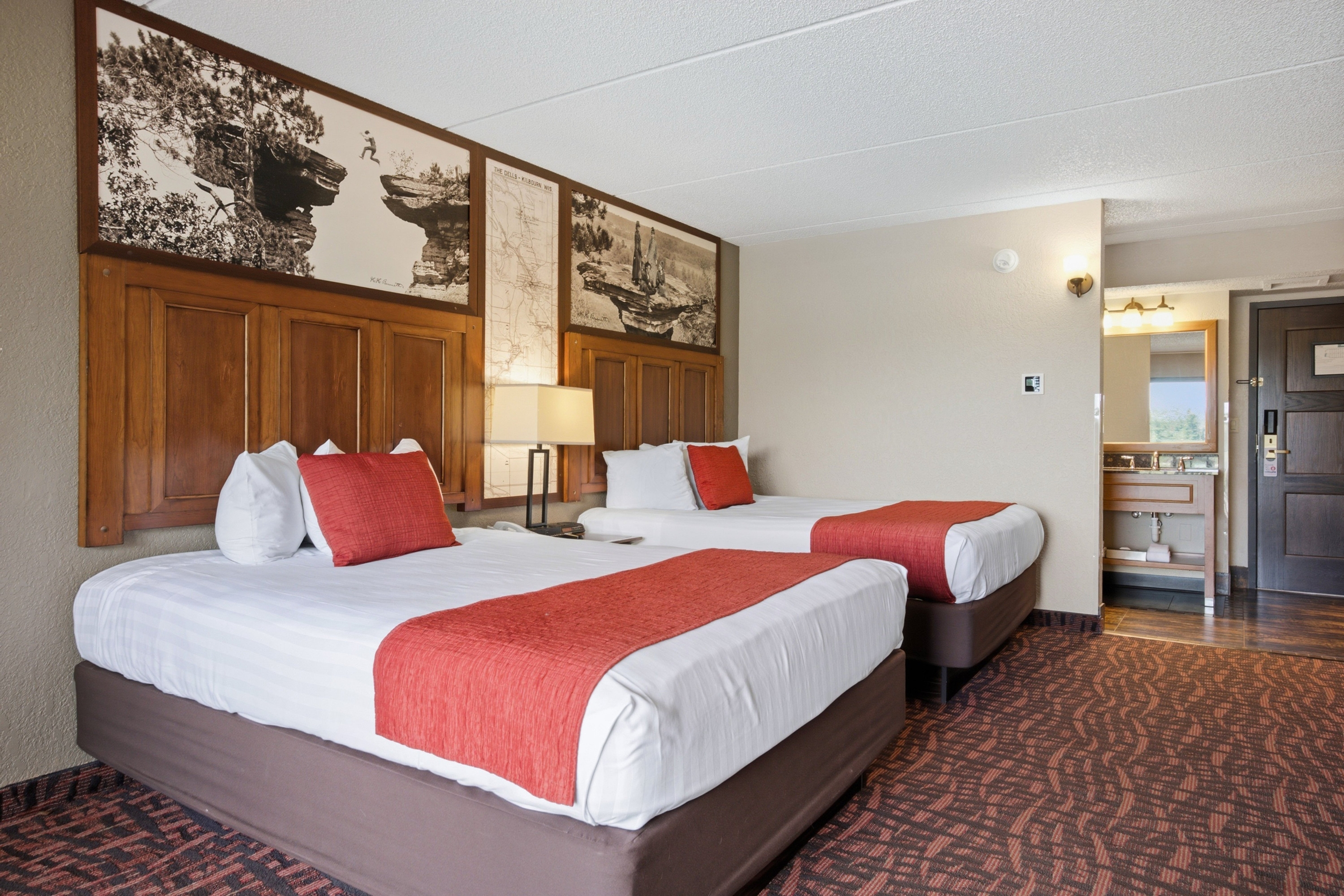 Guest room at the Chula Vista Resort, Trademark Collection by Wyndham in Wisconsin Dells, Wisconsin