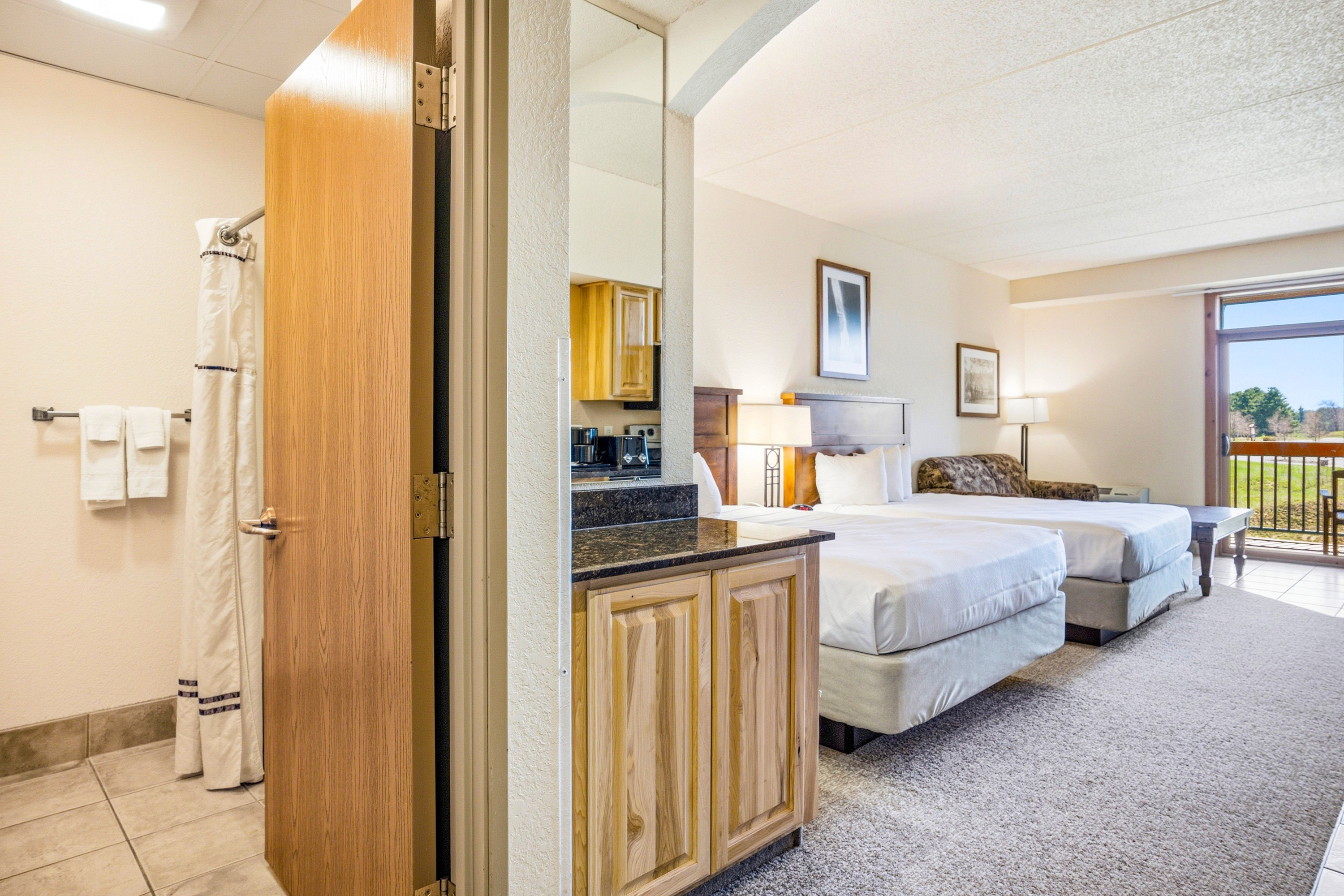 Guest room at the Chula Vista Resort, Trademark Collection by Wyndham in Wisconsin Dells, Wisconsin
