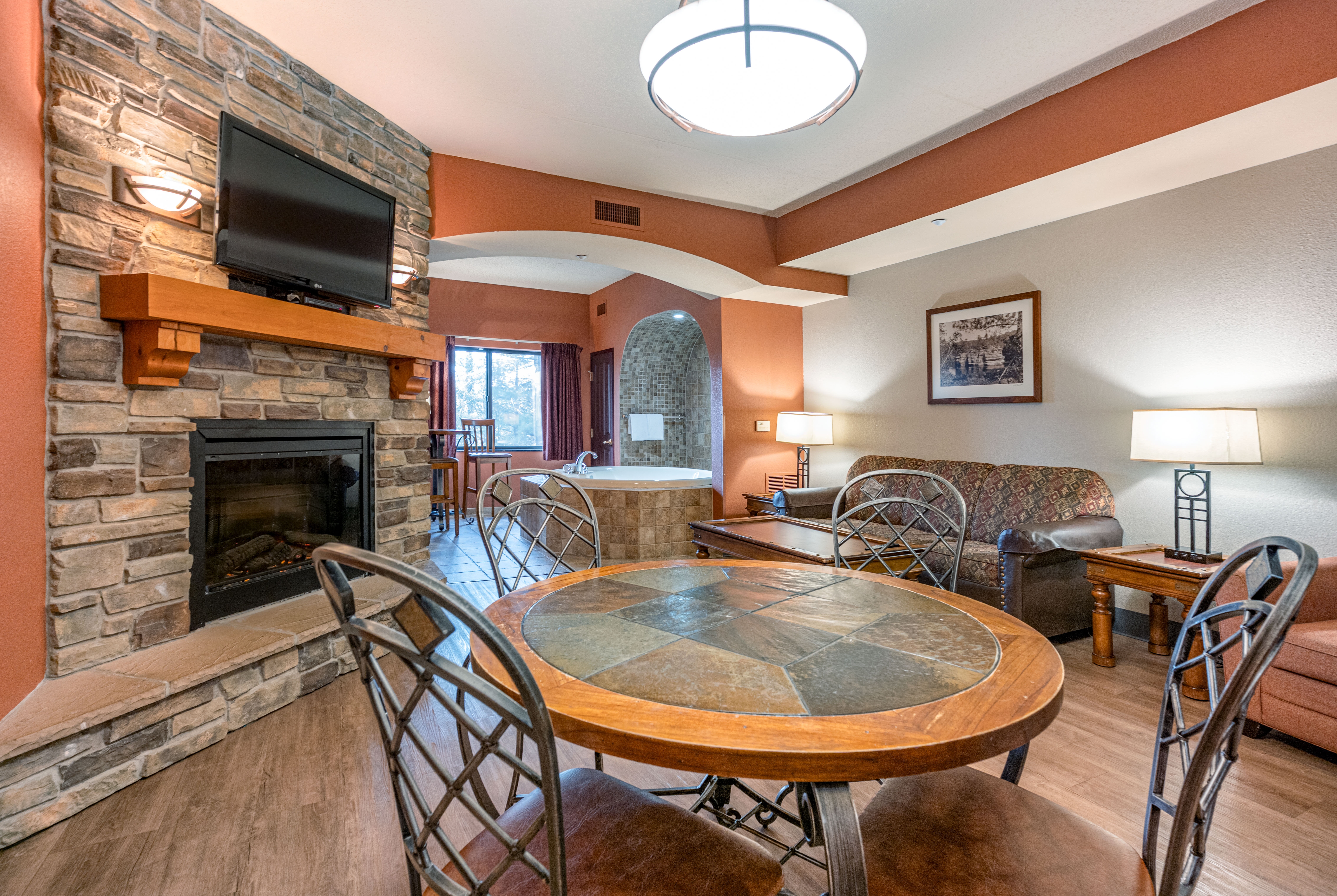 Guest room at the Chula Vista Resort, Trademark Collection by Wyndham in Wisconsin Dells, Wisconsin