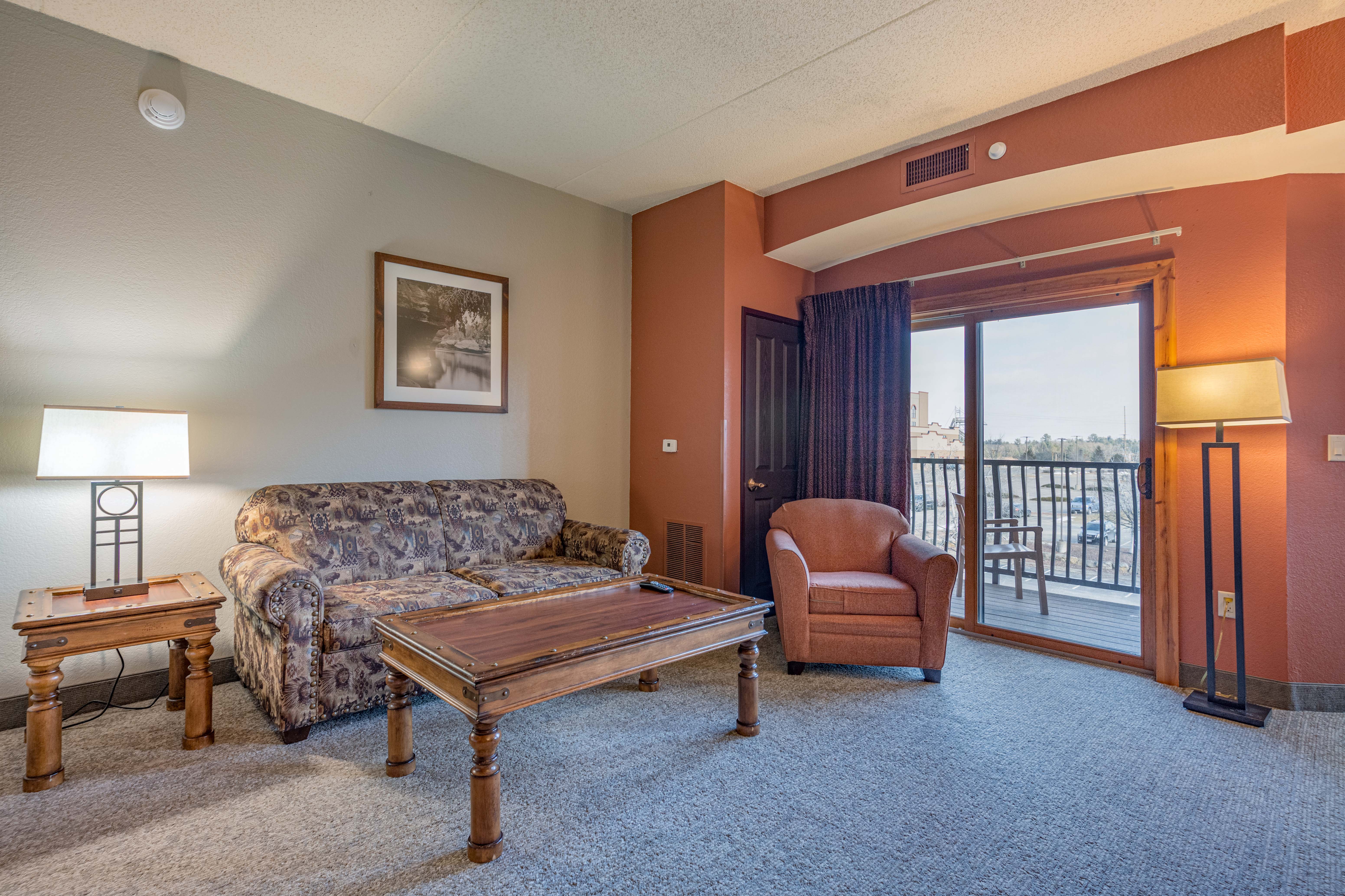 Guest room at the Chula Vista Resort, Trademark Collection by Wyndham in Wisconsin Dells, Wisconsin