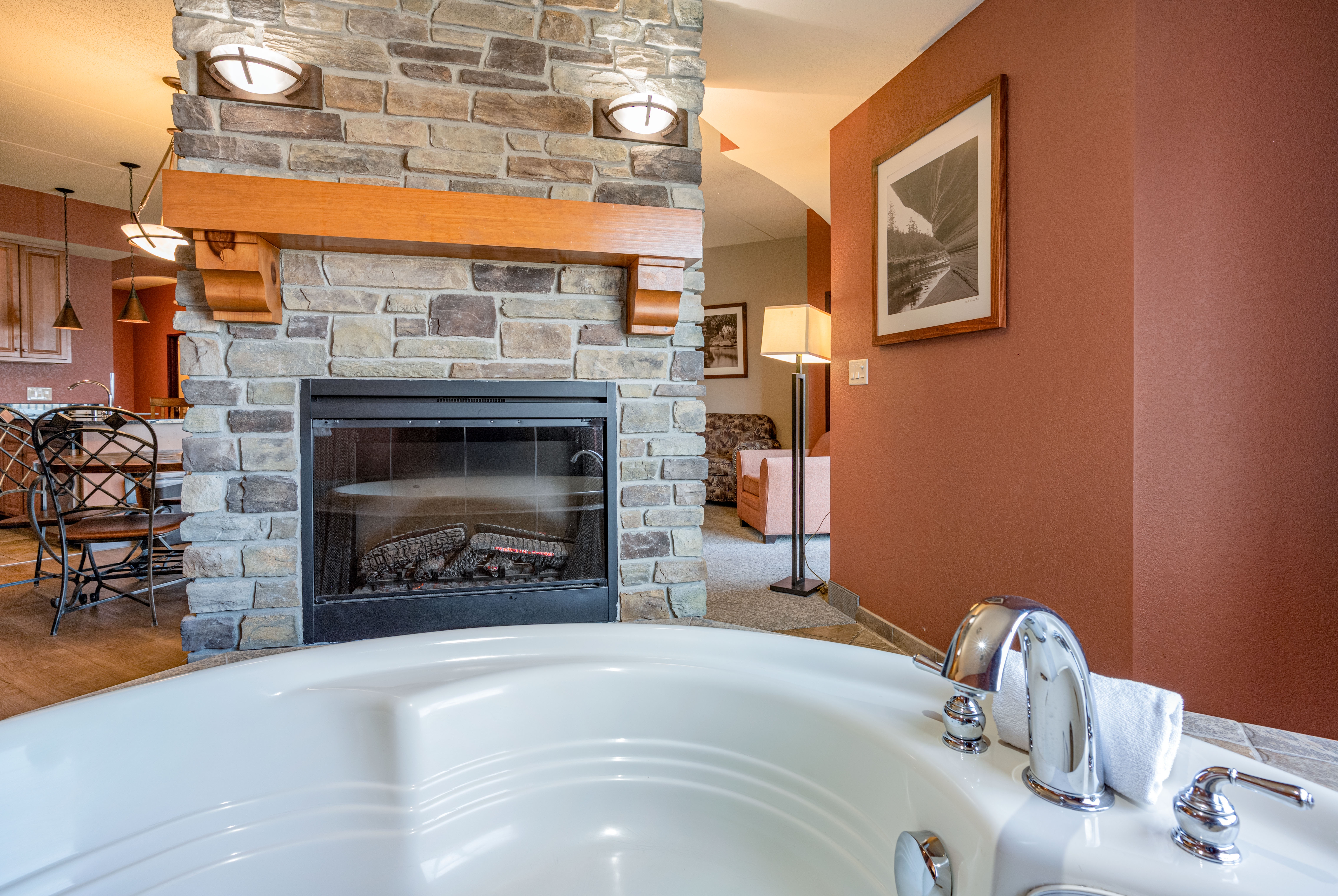 Guest room at the Chula Vista Resort, Trademark Collection by Wyndham in Wisconsin Dells, Wisconsin