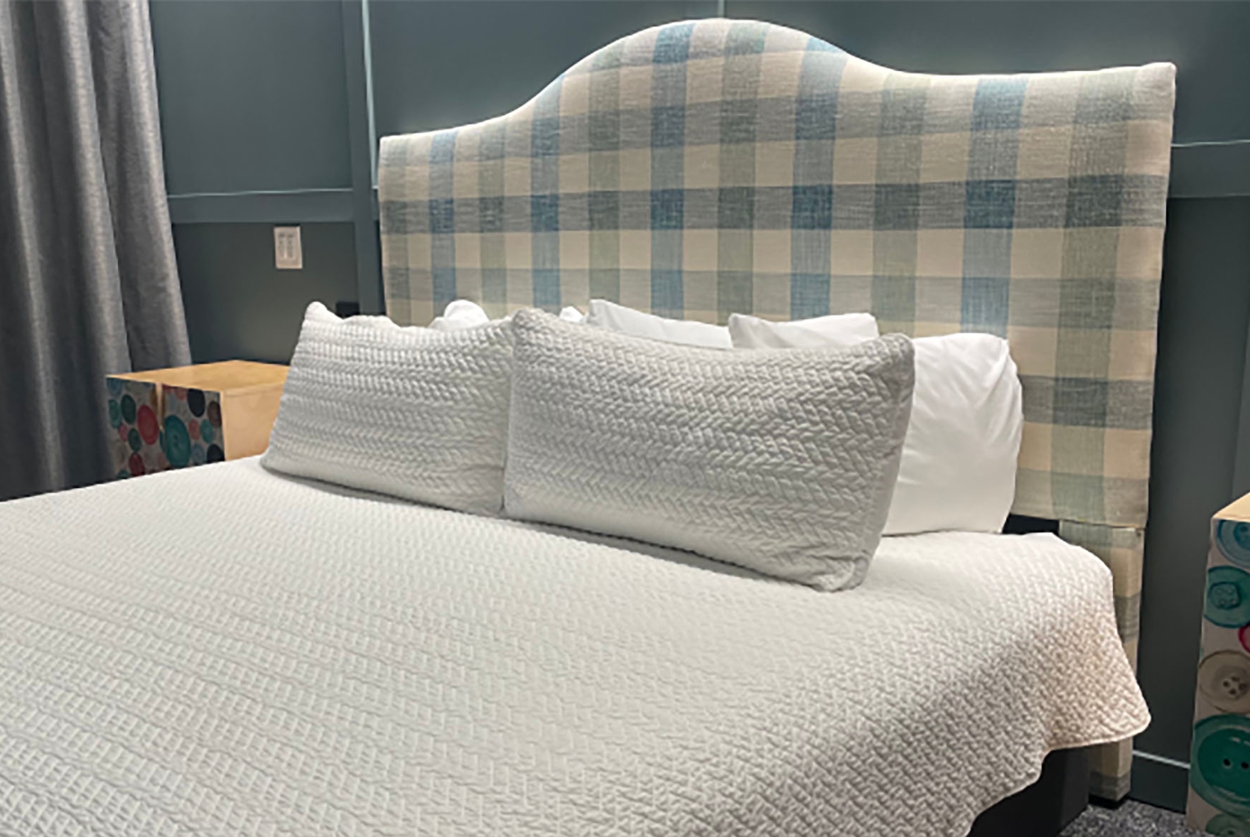 Guest room at the The Schoolhouse Hotel, Trademark Collection by Wyndham in White Sulphur Springs, West Virginia