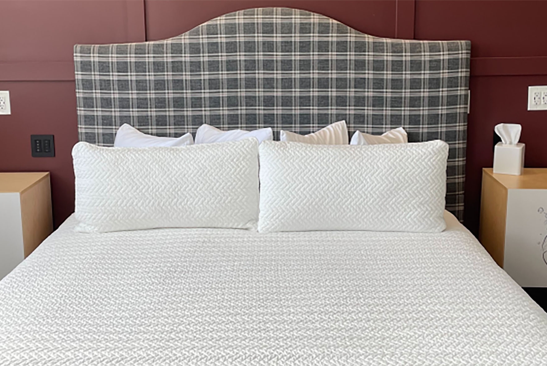Guest room at the The Schoolhouse Hotel, Trademark Collection by Wyndham in White Sulphur Springs, West Virginia