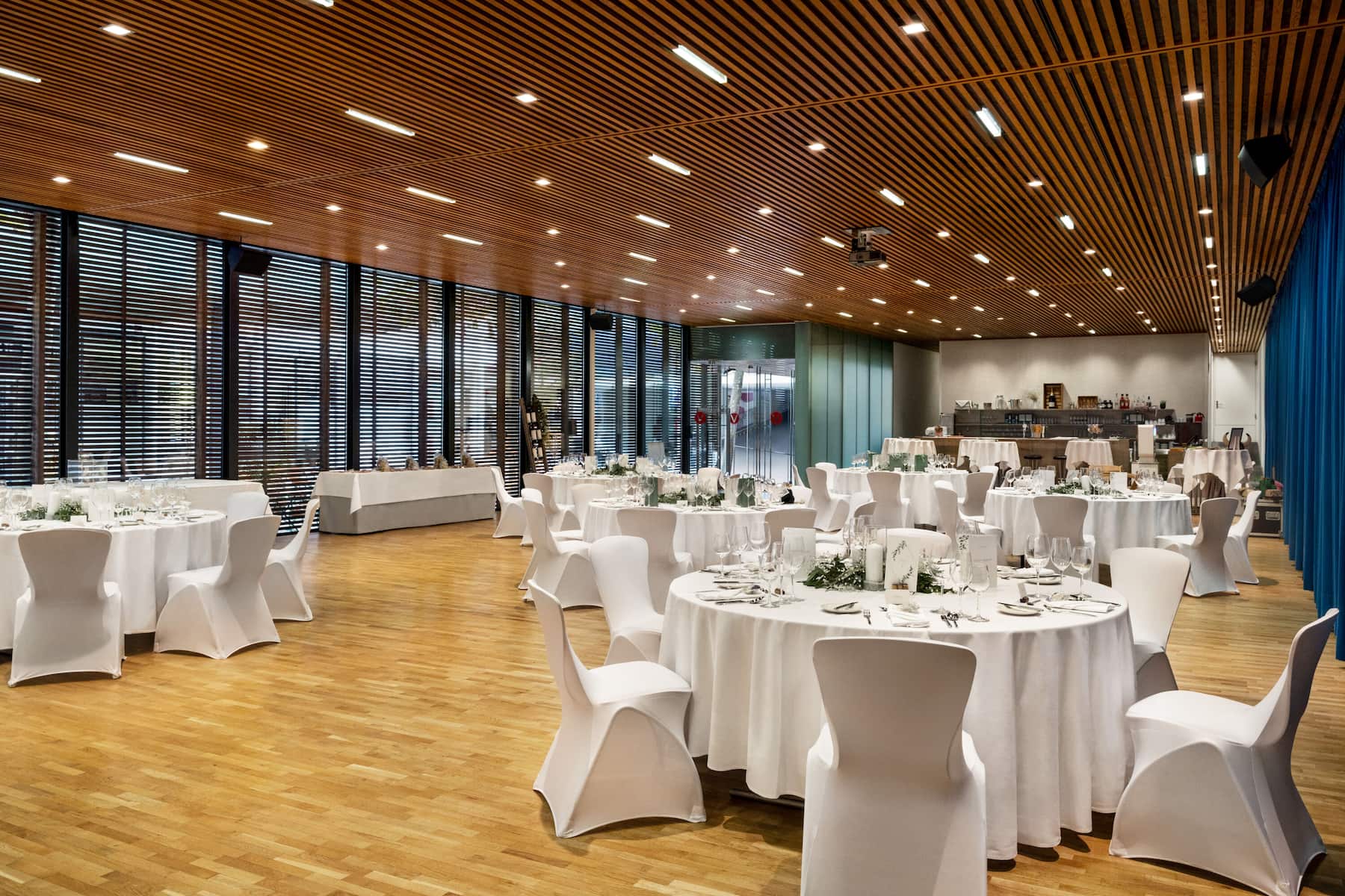Meeting room banquet rounds at Vienna House by Wyndham Martinspark Dornbirn in Dornbirn, Other than US/Canada