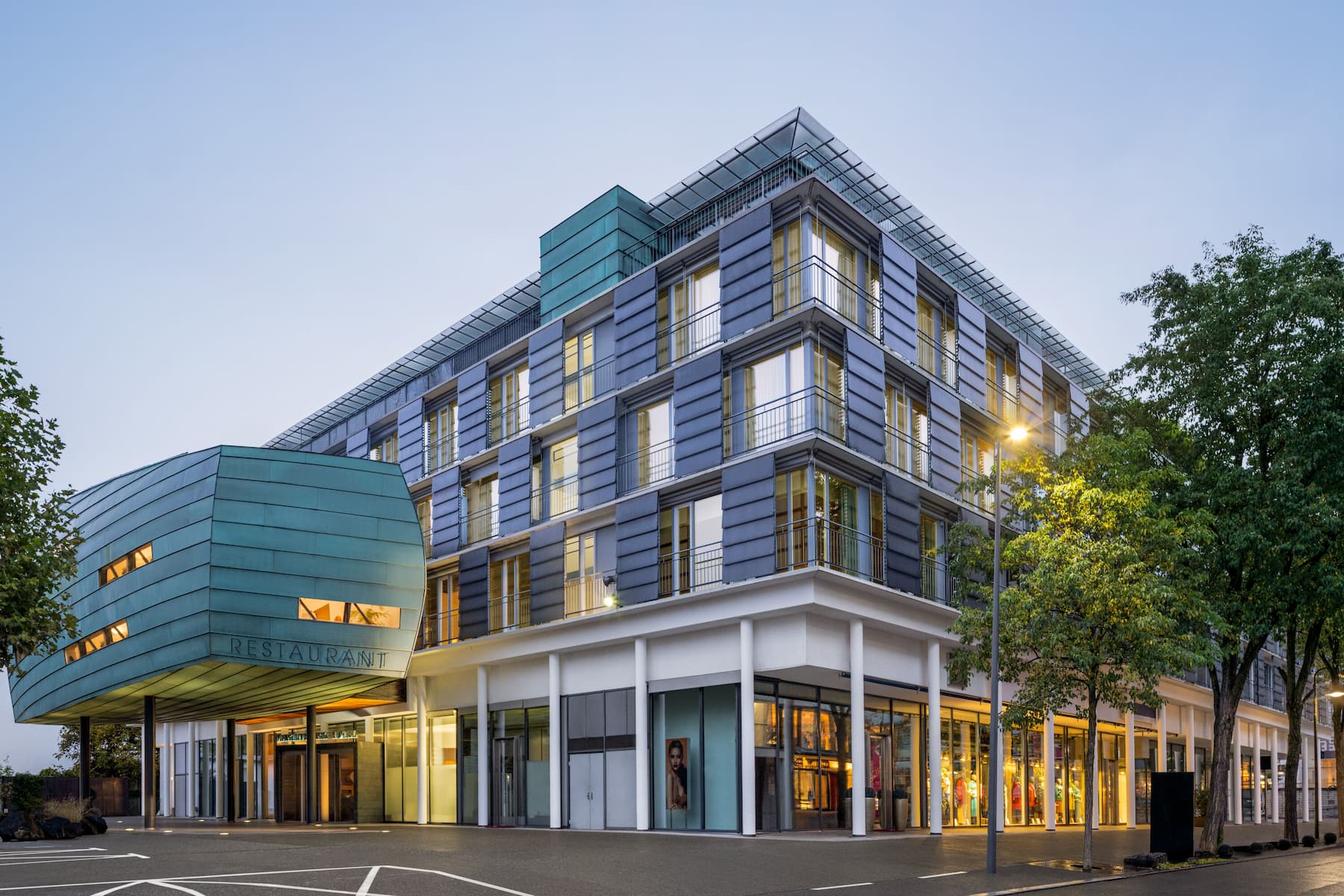 Exterior of Vienna House by Wyndham Martinspark Dornbirn hotel in Dornbirn, Other than US/Canada