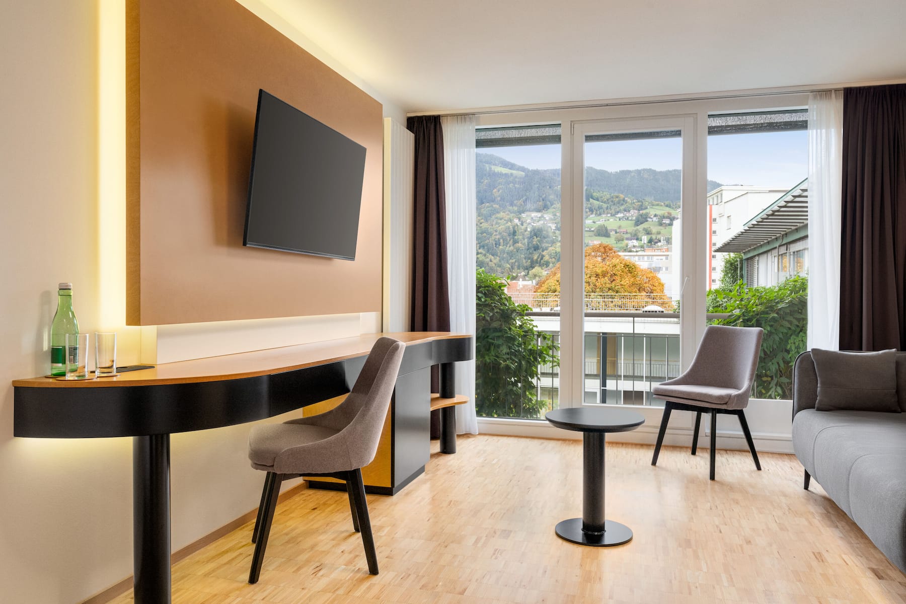Guest room at the Vienna House by Wyndham Martinspark Dornbirn in Dornbirn, Other than US/Canada