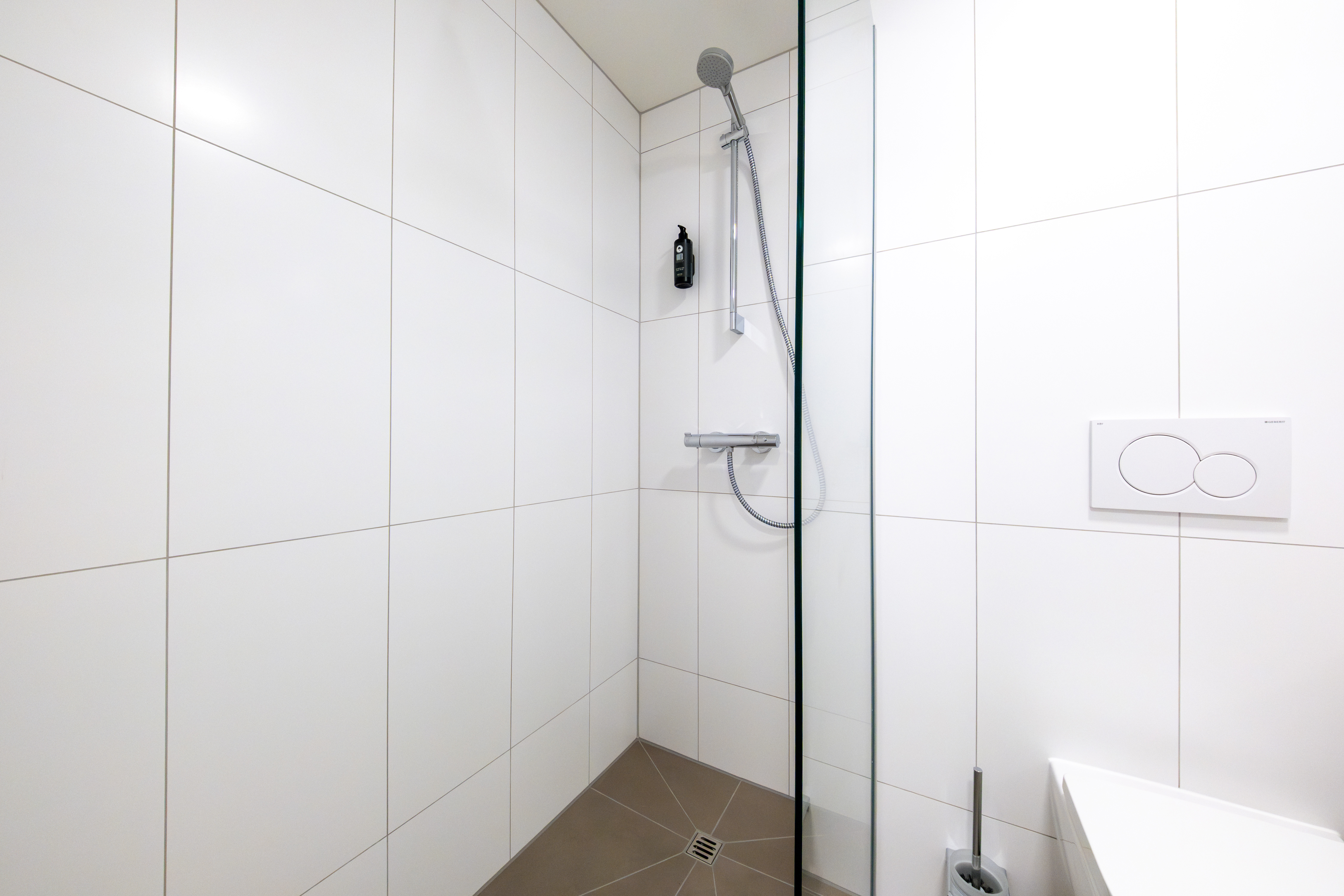 Guest room bath at the Vienna House Easy by Wyndham Vienna Airport in Schwechat, Other than US/Canada