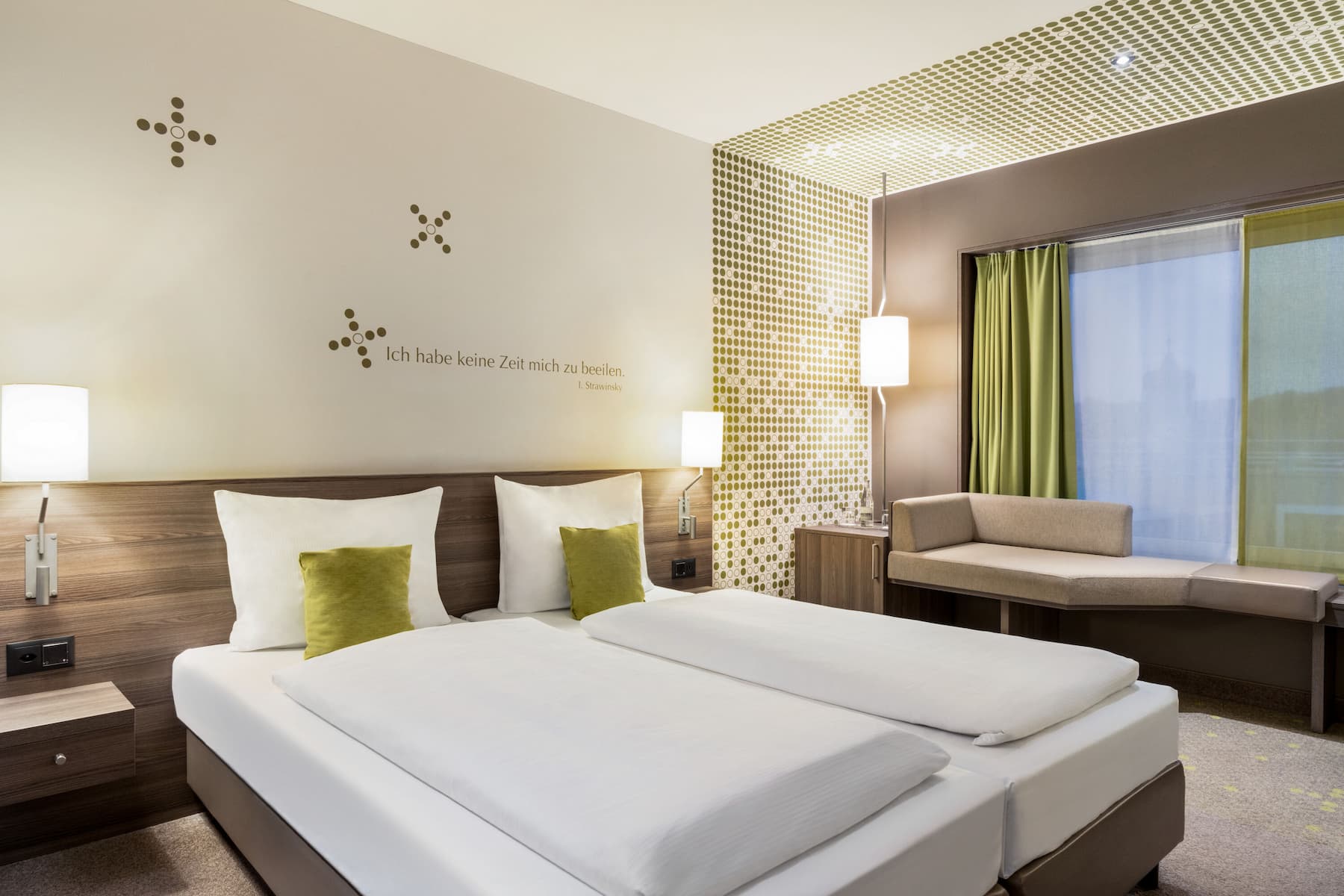 Guest room at the Vienna House by Wyndham Zur Bleiche Schaffhausen in Schaffhausen, Other than US/Canada