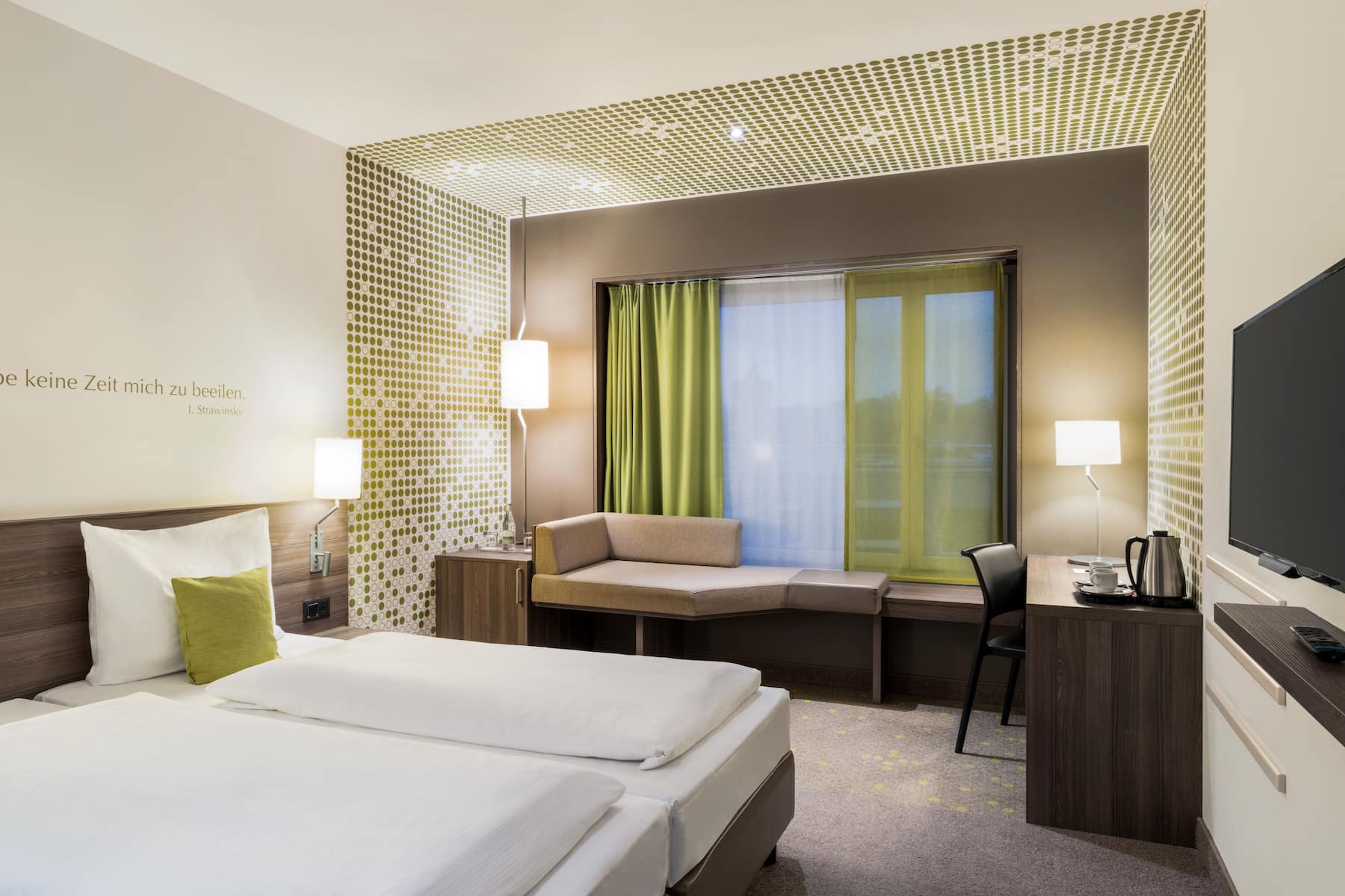 Guest room at the Vienna House by Wyndham Zur Bleiche Schaffhausen in Schaffhausen, Other than US/Canada