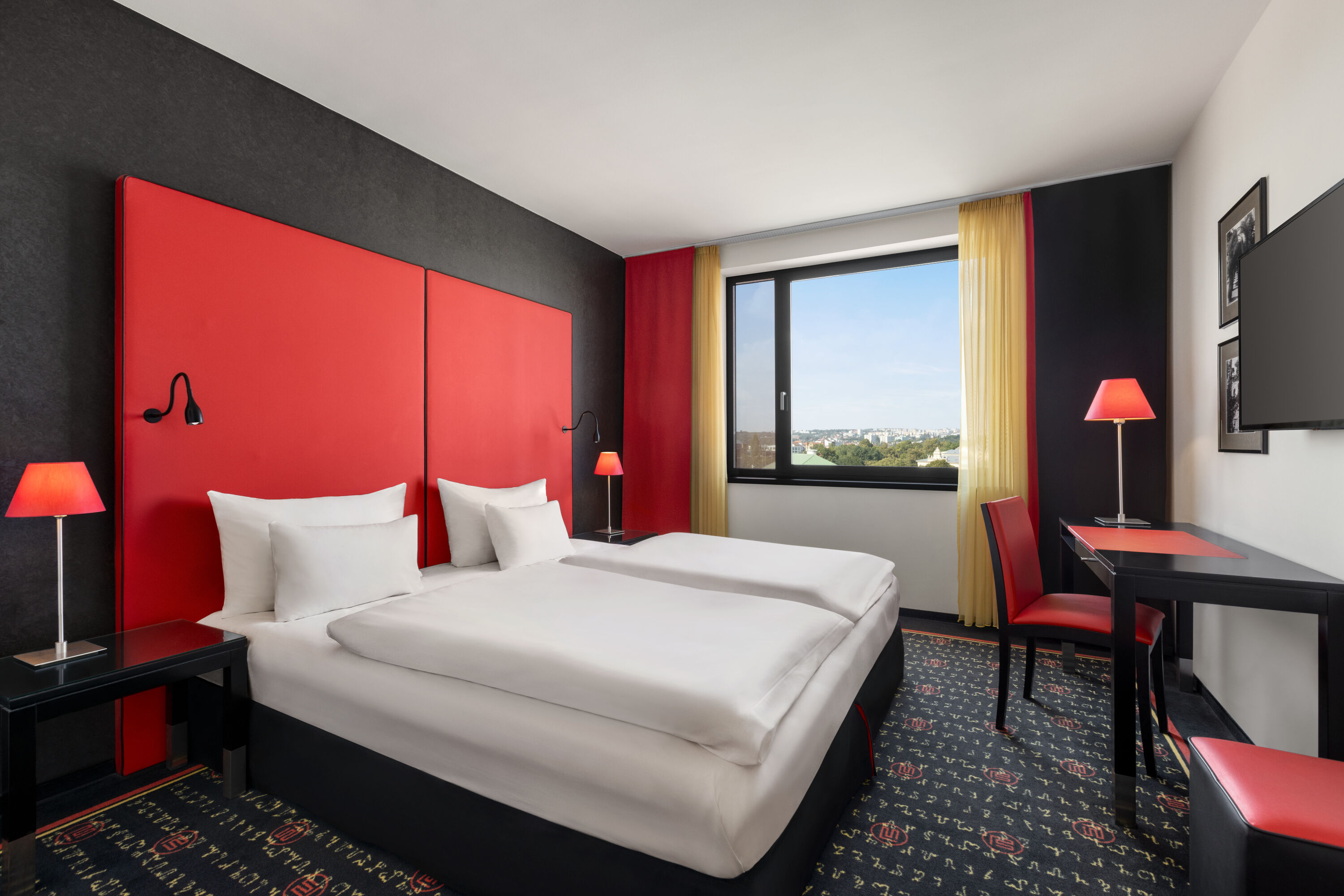 Guest room at the Vienna House Easy by Wyndham Pilsen in Pilsen, Other than US/Canada