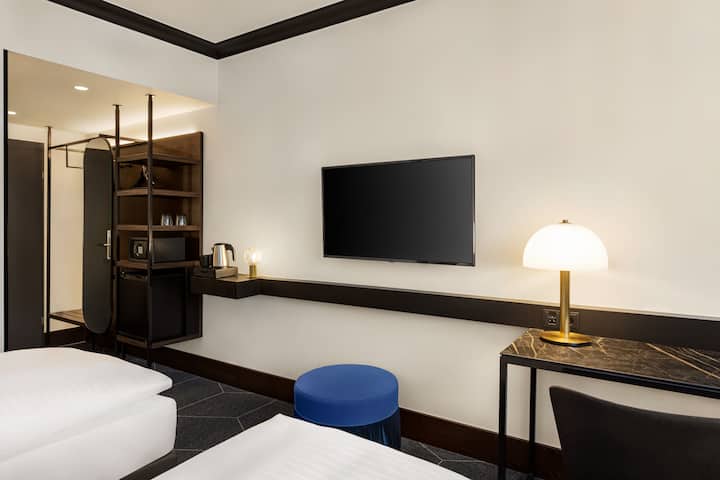 Guest room at the Vienna House by Wyndham Diplomat Prague in Prague, Other than US/Canada