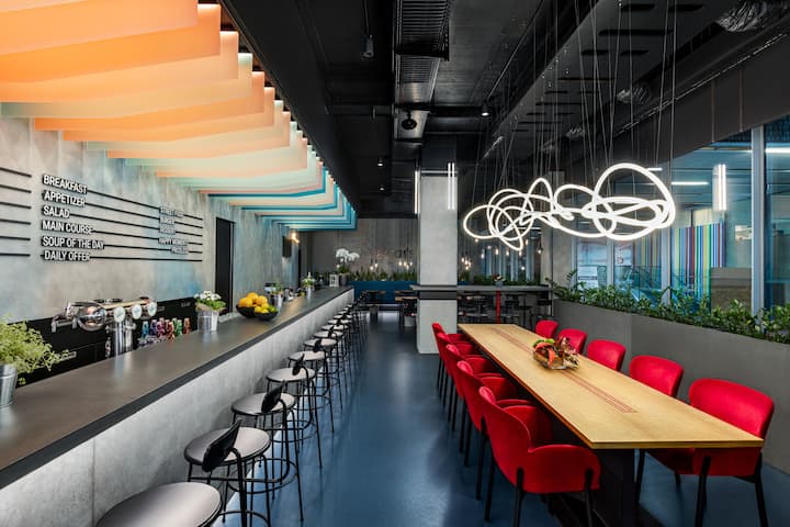 Bar at Vienna House by Wyndham Andel's Prague in Prague, Other than US/Canada