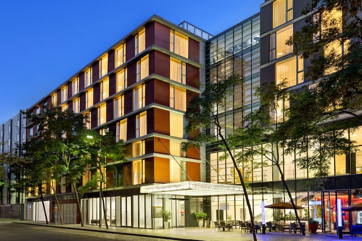 Exterior of Vienna House by Wyndham Andel's Prague hotel in Prague, Other than US/Canada