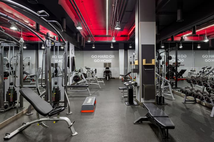 Fitness room at Vienna House by Wyndham Andel's Prague in Prague, Other than US/Canada