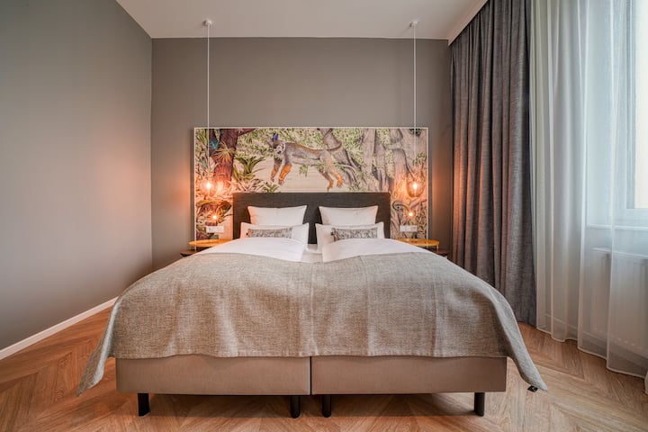 Guest room at the Vienna House Easy by Wyndham Augsburg in Augsburg, Other than US/Canada