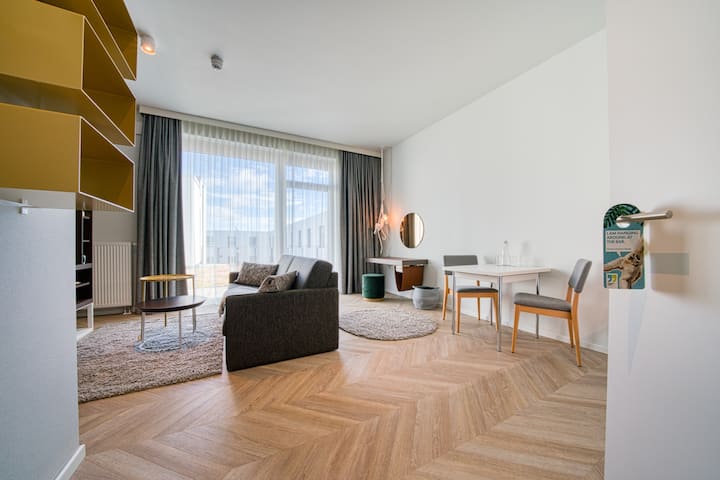 Guest room at the Vienna House Easy by Wyndham Augsburg in Augsburg, Other than US/Canada