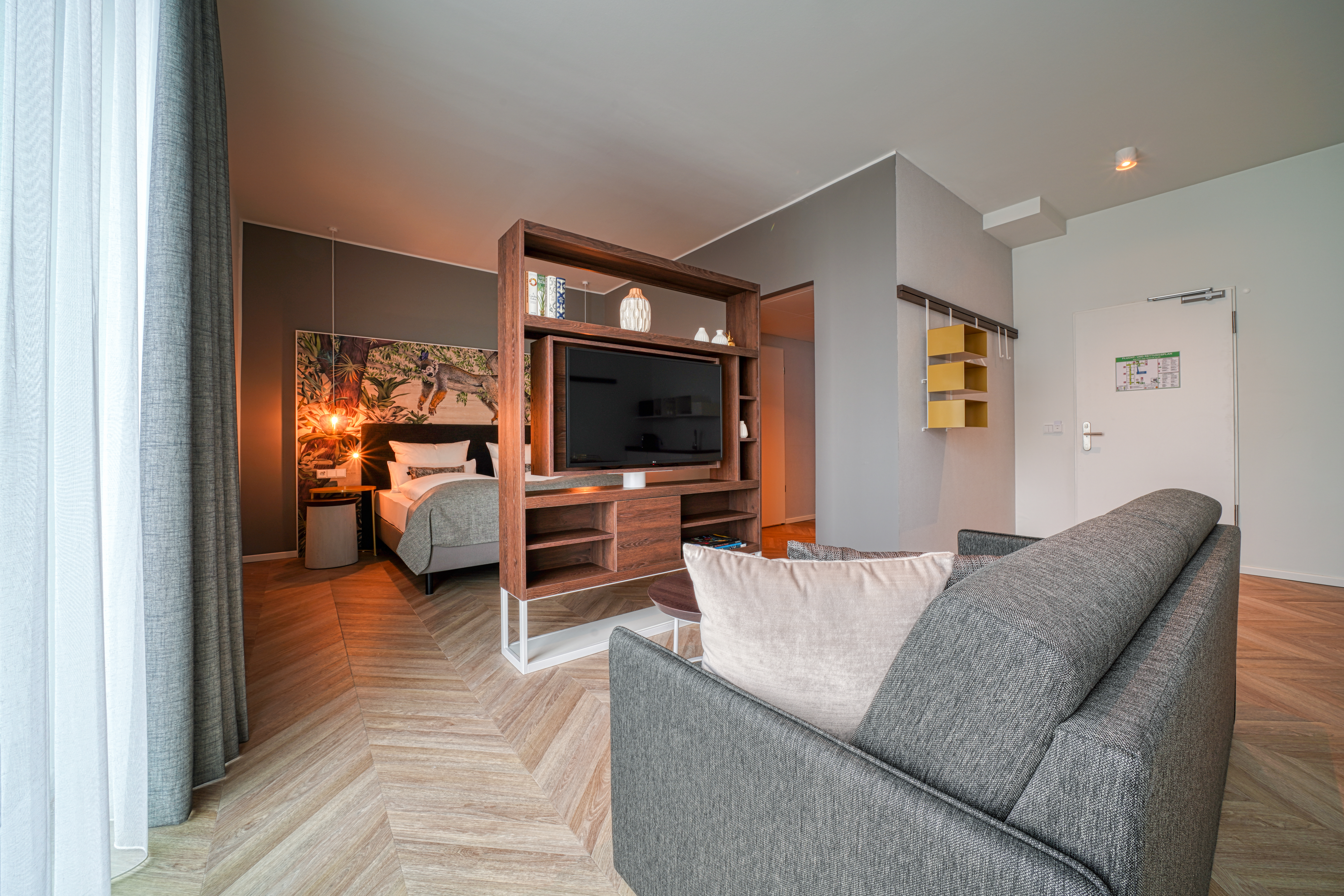 Guest room at the Vienna House Easy by Wyndham Augsburg in Augsburg, Other than US/Canada