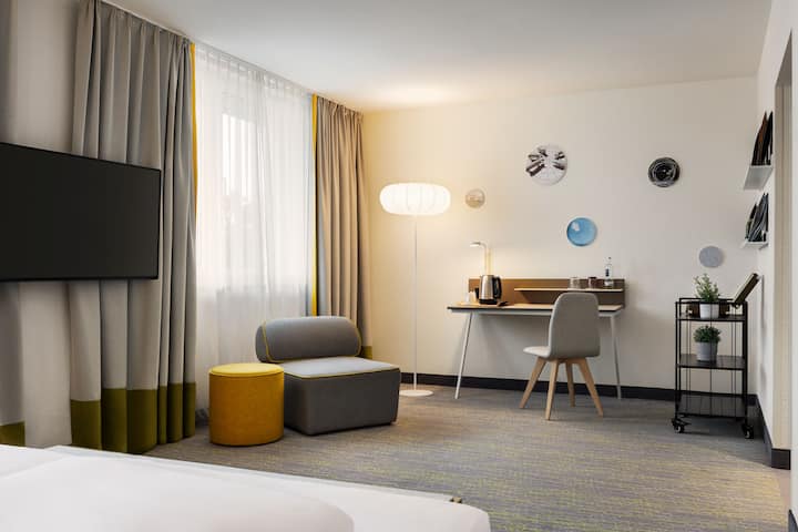 Guest room at the Vienna House Easy by Wyndham Bad Oeynhausen in Bad Oeynhausen, Other than US/Canada