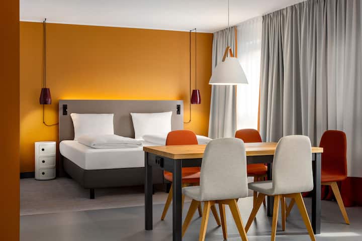 Guest room at the Vienna House Easy by Wyndham Bad Oeynhausen in Bad Oeynhausen, Other than US/Canada