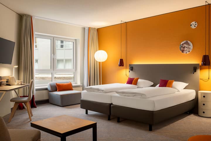 Guest room at the Vienna House Easy by Wyndham Coburg in Coburg, Other than US/Canada