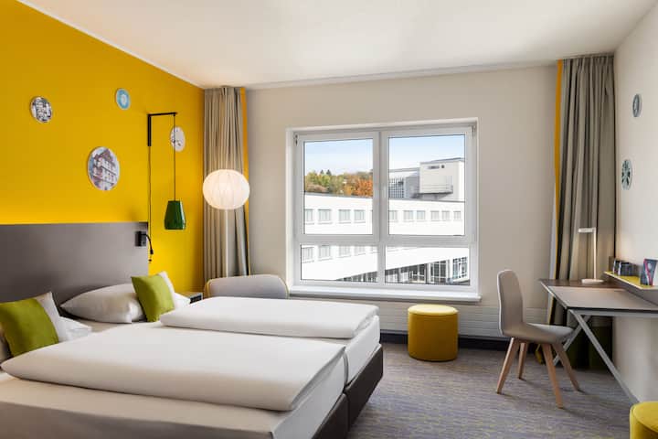 Guest room at the Vienna House Easy by Wyndham Coburg in Coburg, Other than US/Canada