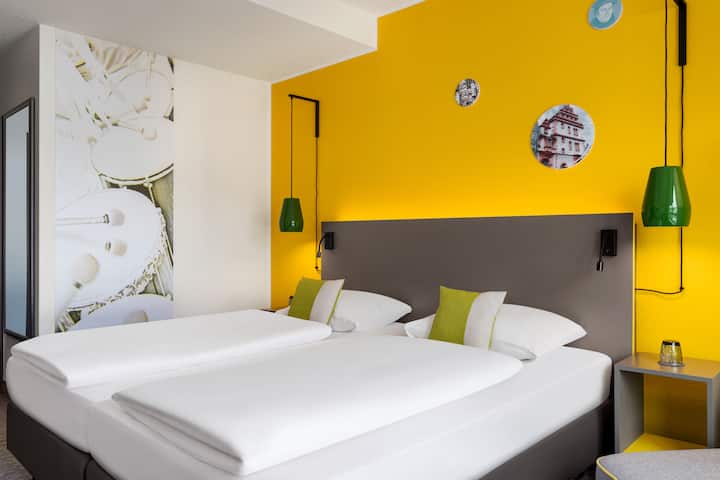 Guest room at the Vienna House Easy by Wyndham Coburg in Coburg, Other than US/Canada