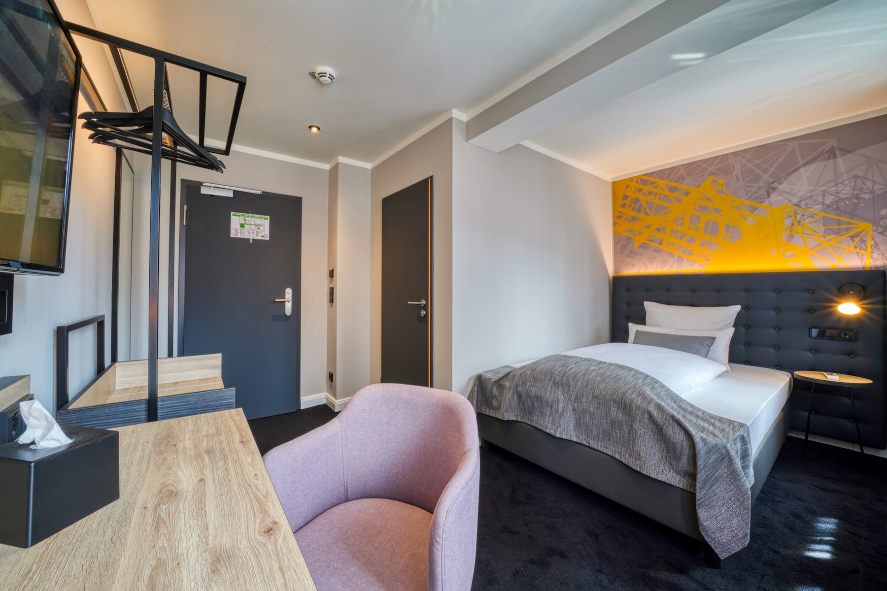 Guest room at the Vienna House Easy by Wyndham Dortmund in Dortmund, Other than US/Canada