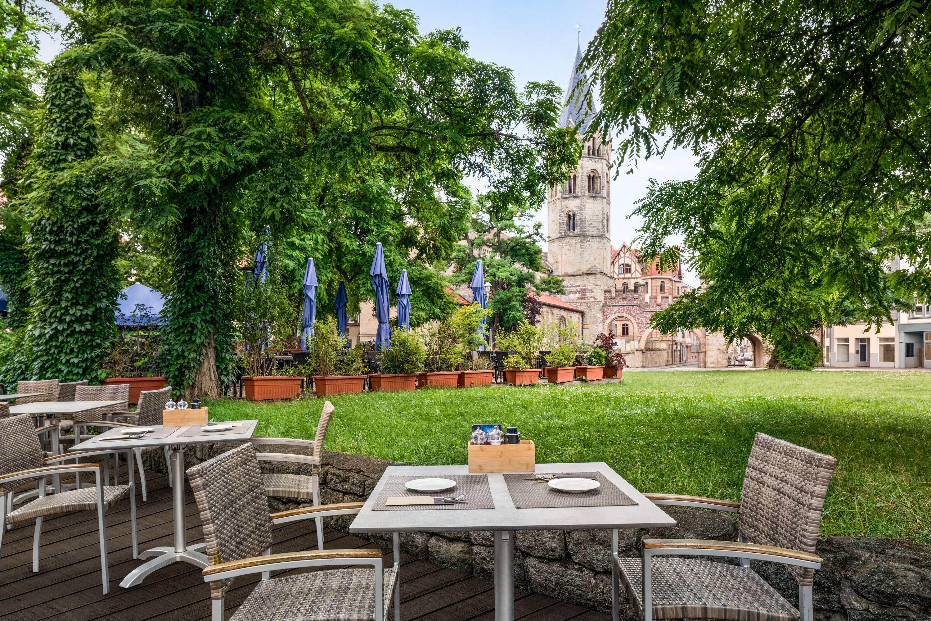 Courtyard at Vienna House by Wyndham Thuringer Hof Eisenach in Eisenach, Other than US/Canada