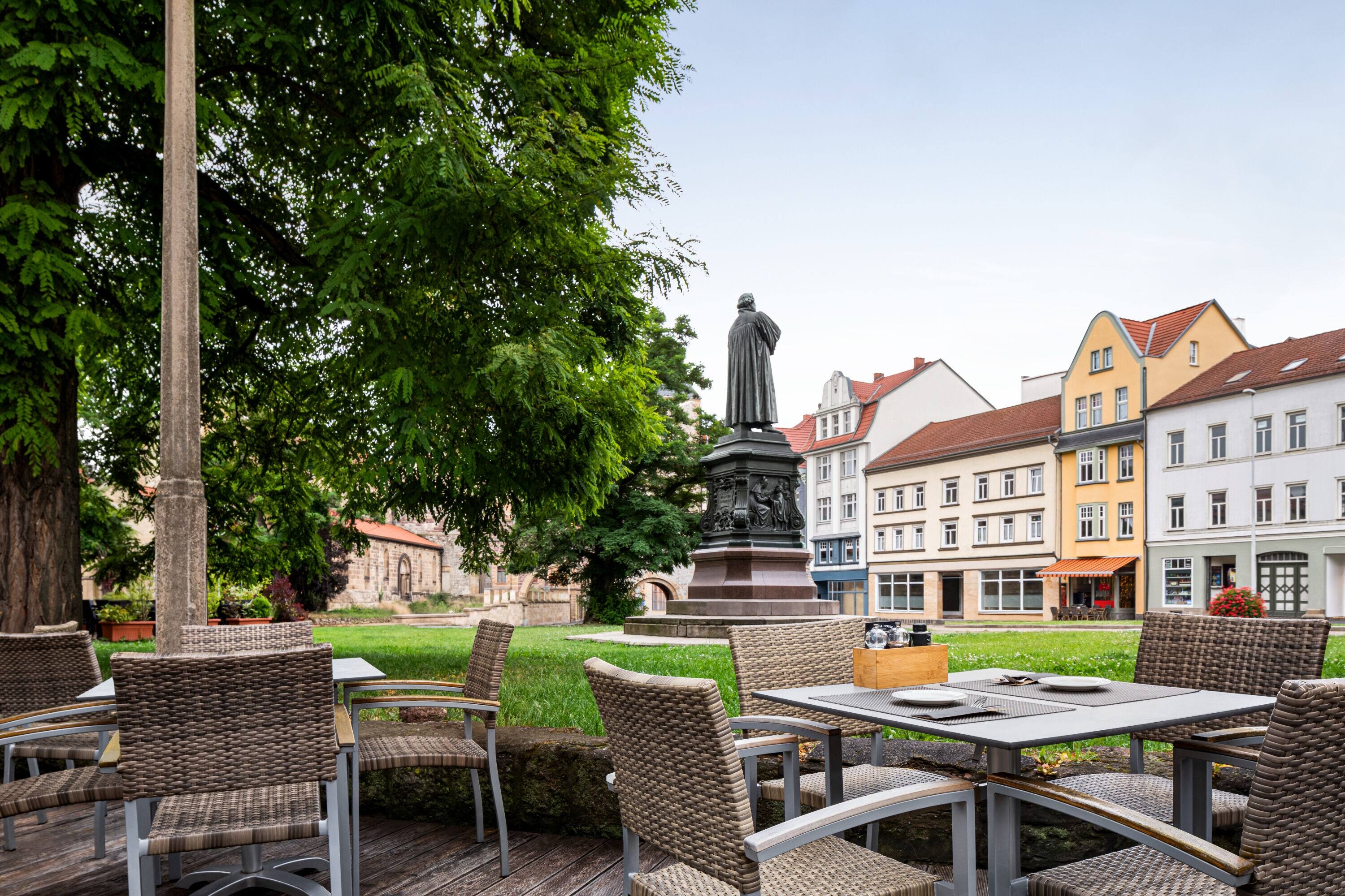 Courtyard at Vienna House by Wyndham Thuringer Hof Eisenach in Eisenach, Other than US/Canada