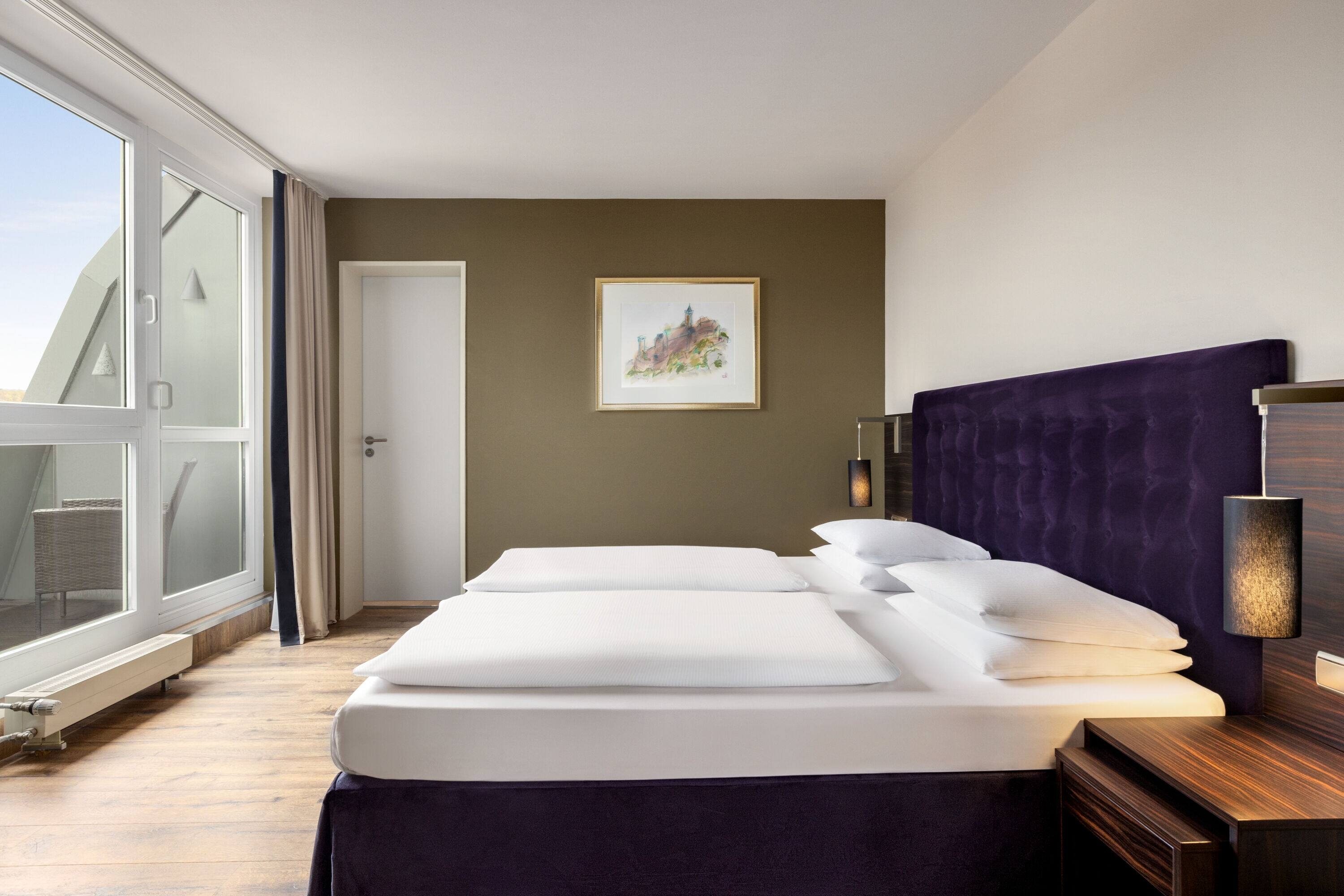 Guest room at the Vienna House by Wyndham Thuringer Hof Eisenach in Eisenach, Other than US/Canada