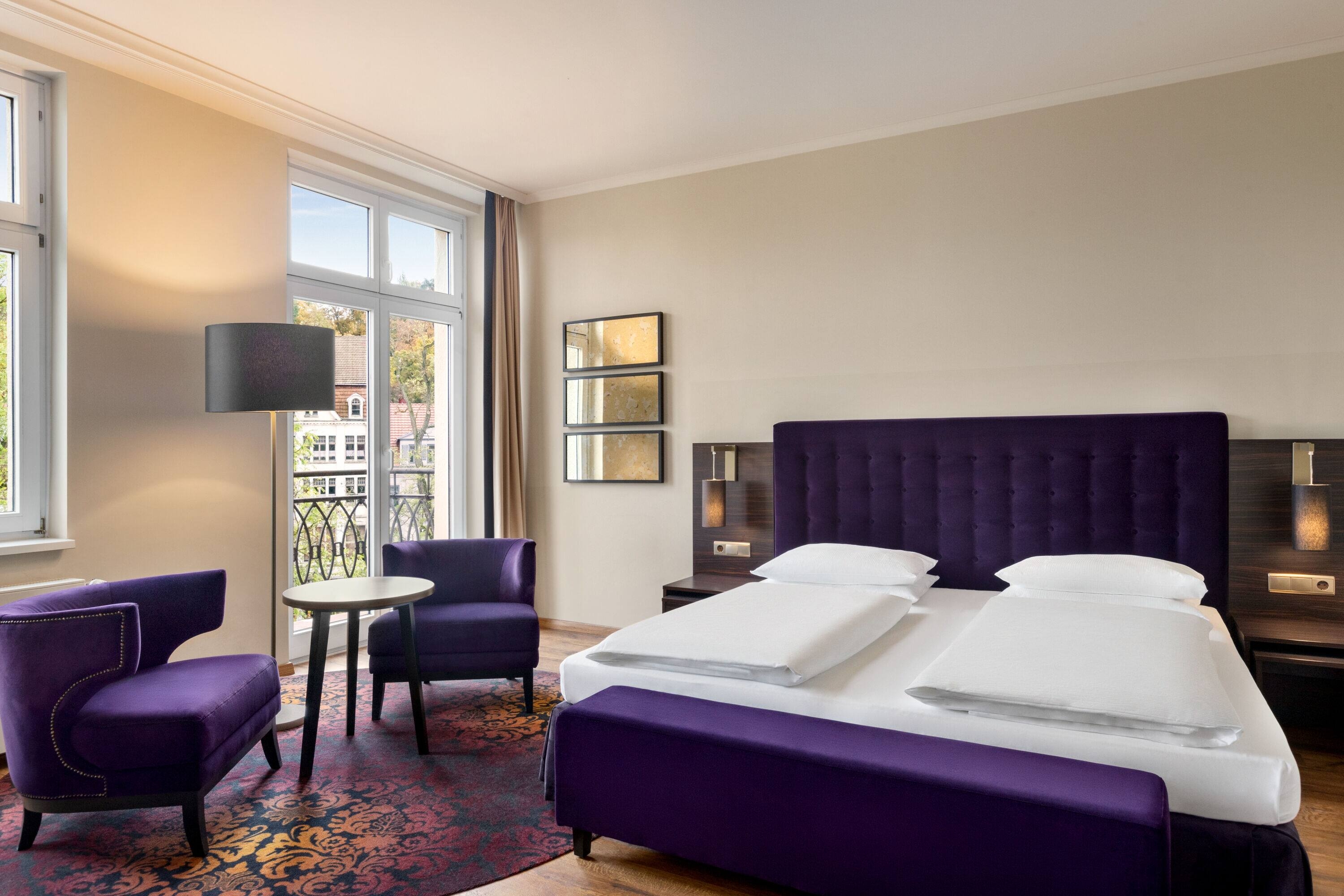 Guest room at the Vienna House by Wyndham Thuringer Hof Eisenach in Eisenach, Other than US/Canada
