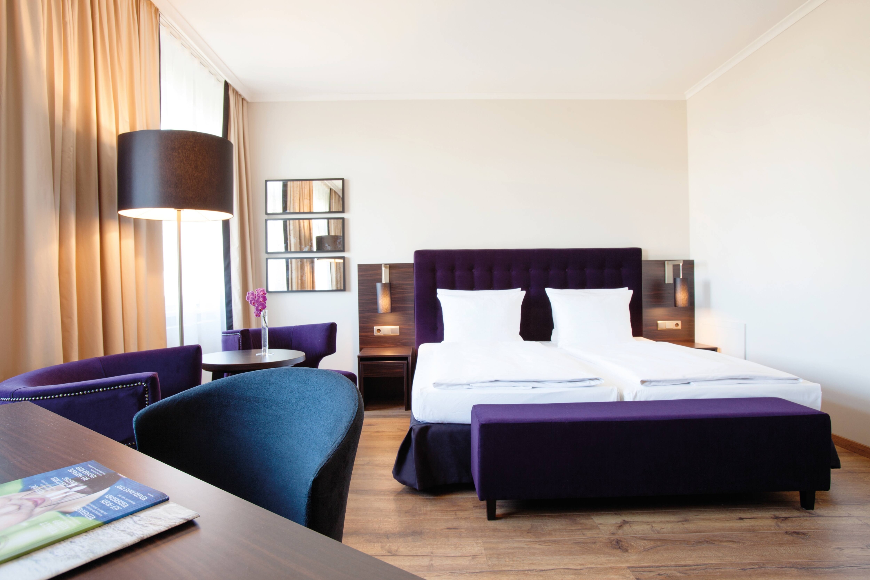 Guest room at the Vienna House by Wyndham Thuringer Hof Eisenach in Eisenach, Other than US/Canada