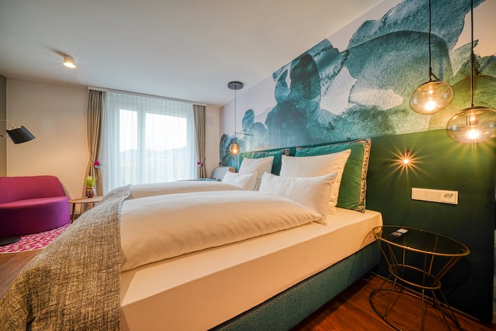 Guest room at the Vienna House Easy by Wyndham Freiburg in Freiburg, Other than US/Canada