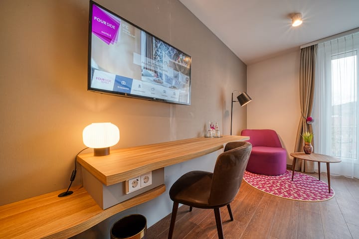 Guest room at the Vienna House Easy by Wyndham Freiburg in Freiburg, Other than US/Canada