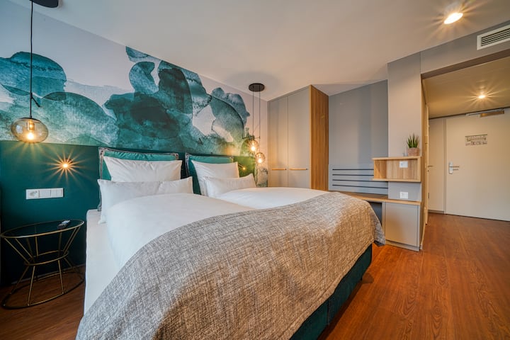 Guest room at the Vienna House Easy by Wyndham Freiburg in Freiburg, Other than US/Canada