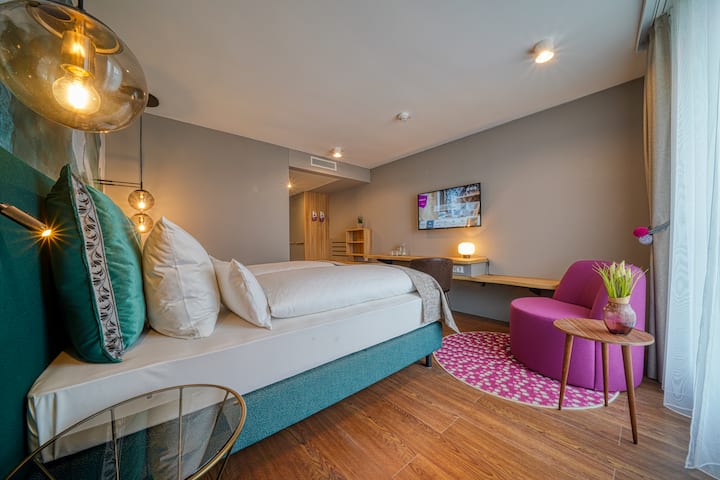 Guest room at the Vienna House Easy by Wyndham Freiburg in Freiburg, Other than US/Canada