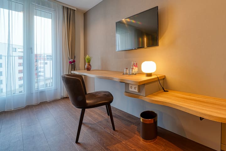 Guest room at the Vienna House Easy by Wyndham Freiburg in Freiburg, Other than US/Canada