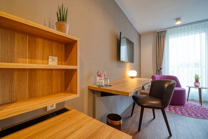 Guest room at the Vienna House Easy by Wyndham Freiburg in Freiburg, Other than US/Canada