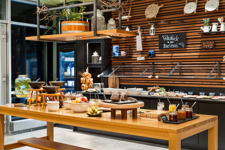 Free breakfast at Vienna House Easy by Wyndham Gunzburg in Gunzburg, Other than US/Canada