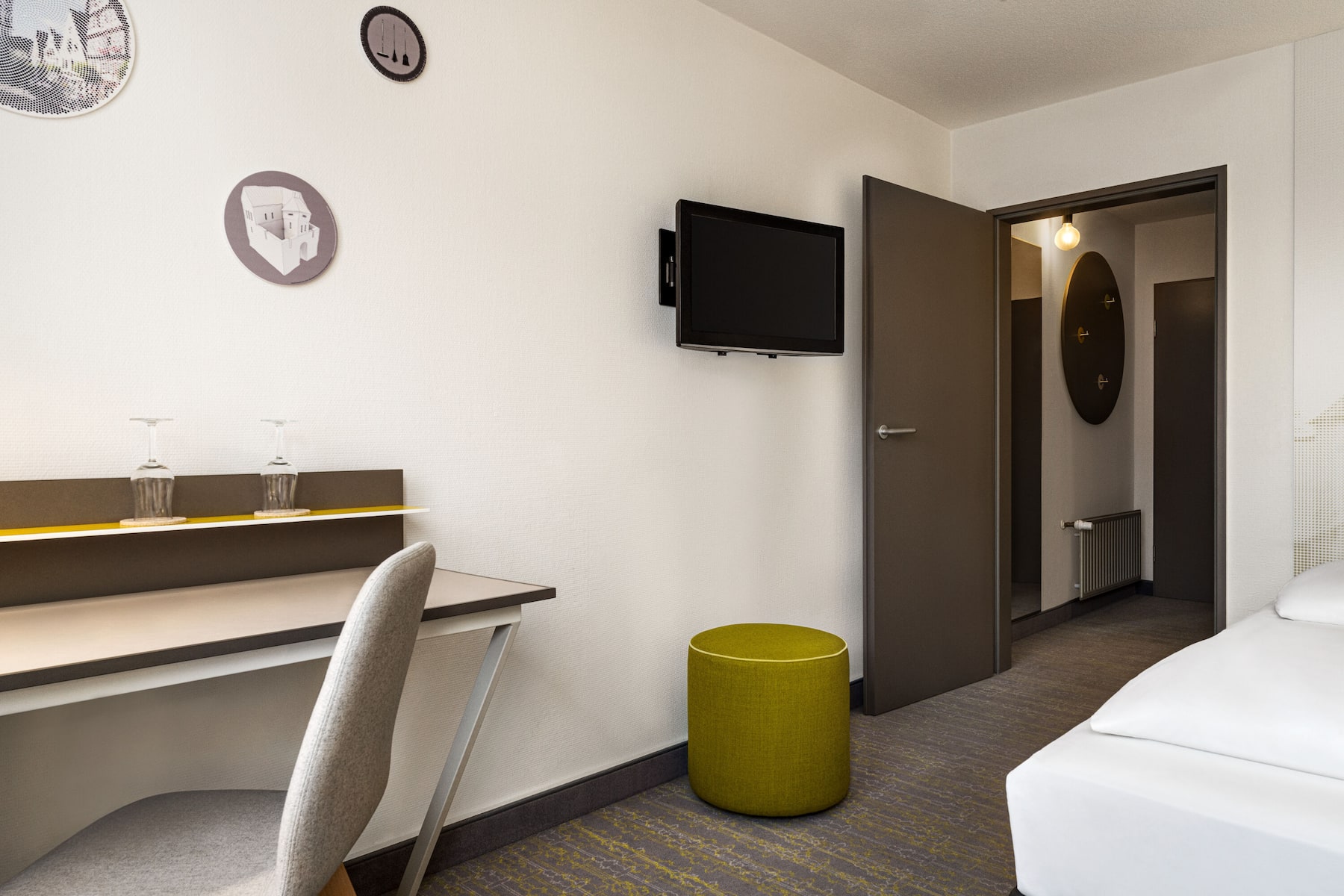 Guest room at the Vienna House Easy by Wyndham Gunzburg in Gunzburg, Other than US/Canada