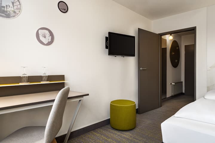 Guest room at the Vienna House Easy by Wyndham Gunzburg in Gunzburg, Other than US/Canada